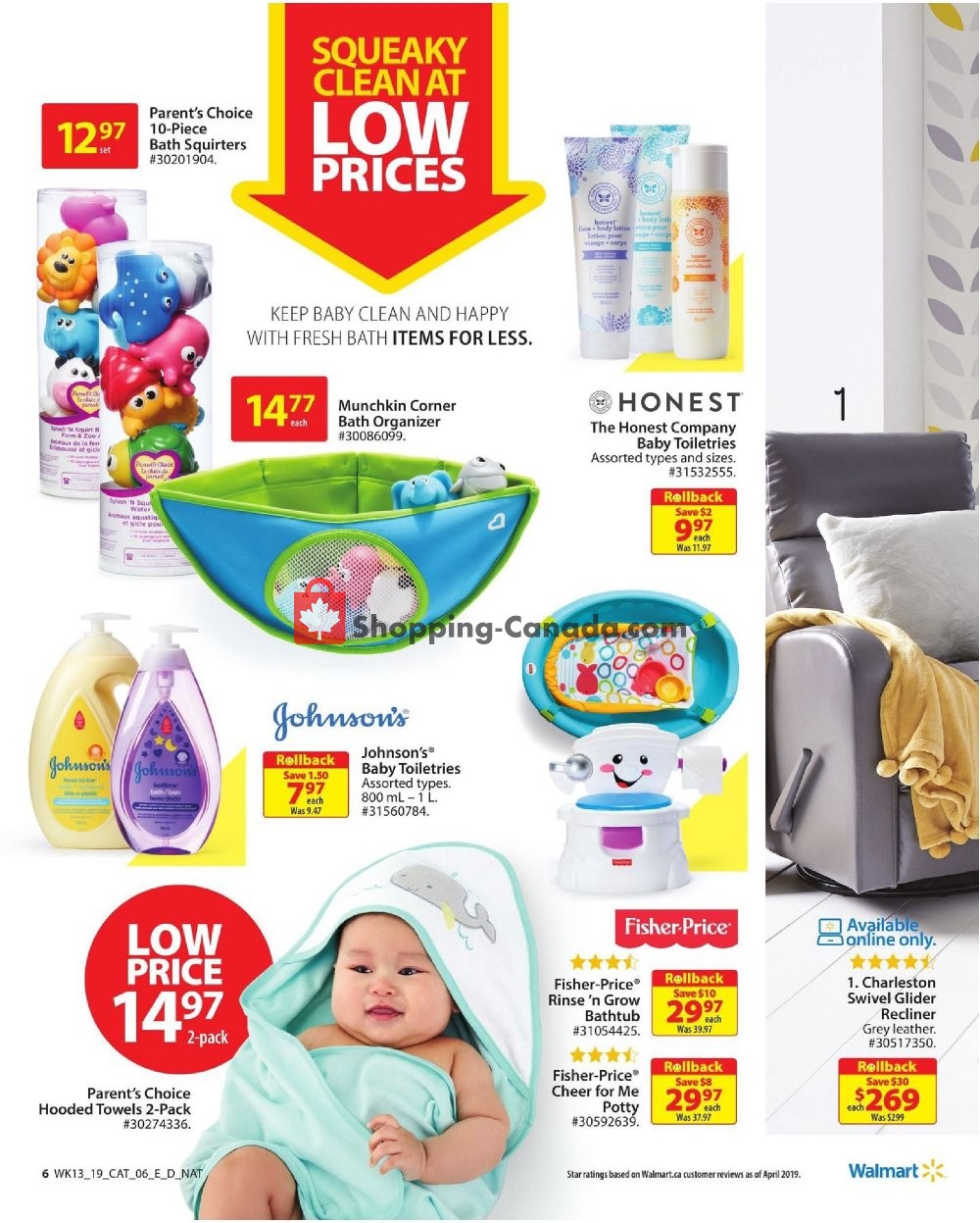 Walmart flyer from Thursday April 18, 2019 to Wednesday May 1, 2019 - page 6