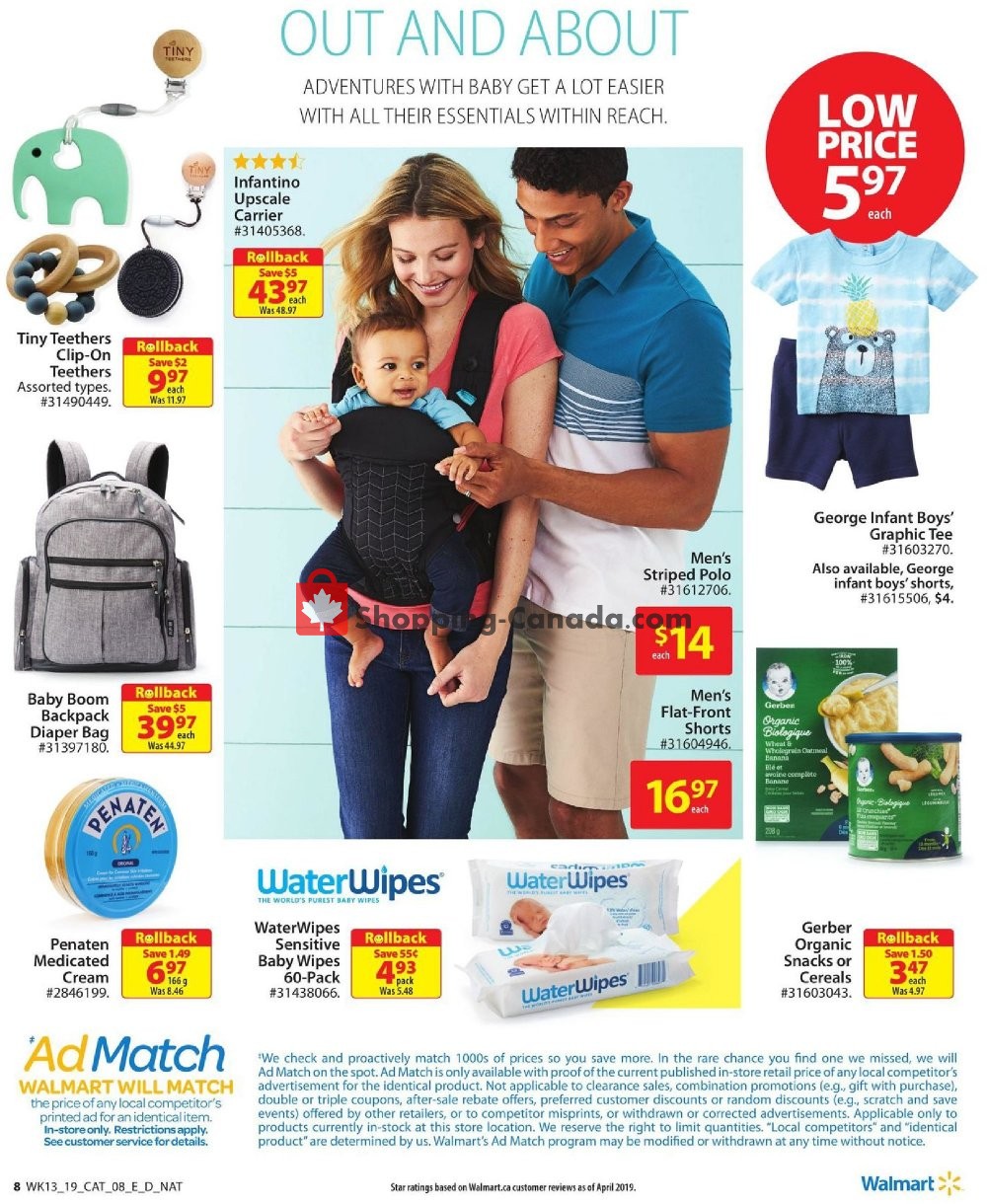 Walmart flyer from Thursday April 18, 2019 to Wednesday May 1, 2019 - page 8