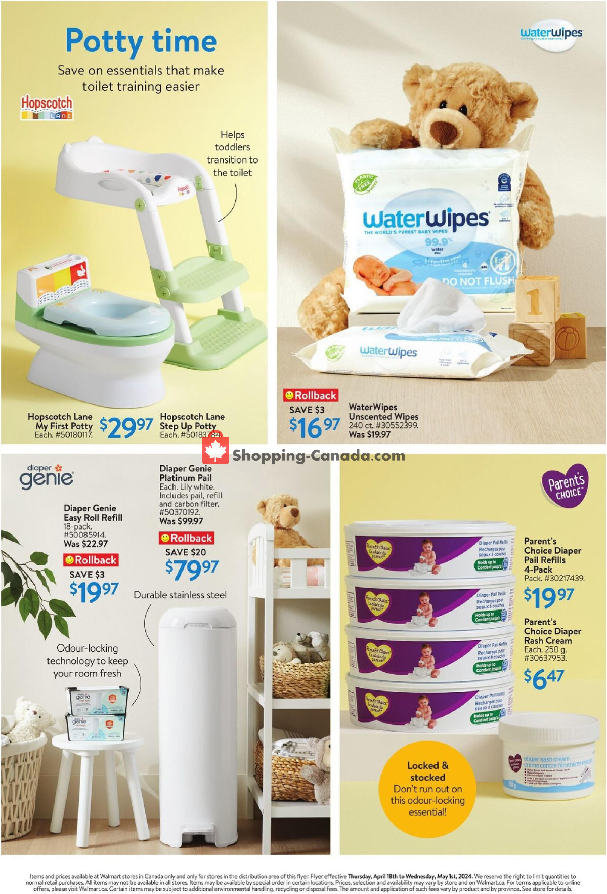 Walmart flyer from Thursday April 18, 2024 to Wednesday May 1, 2024 - page 11