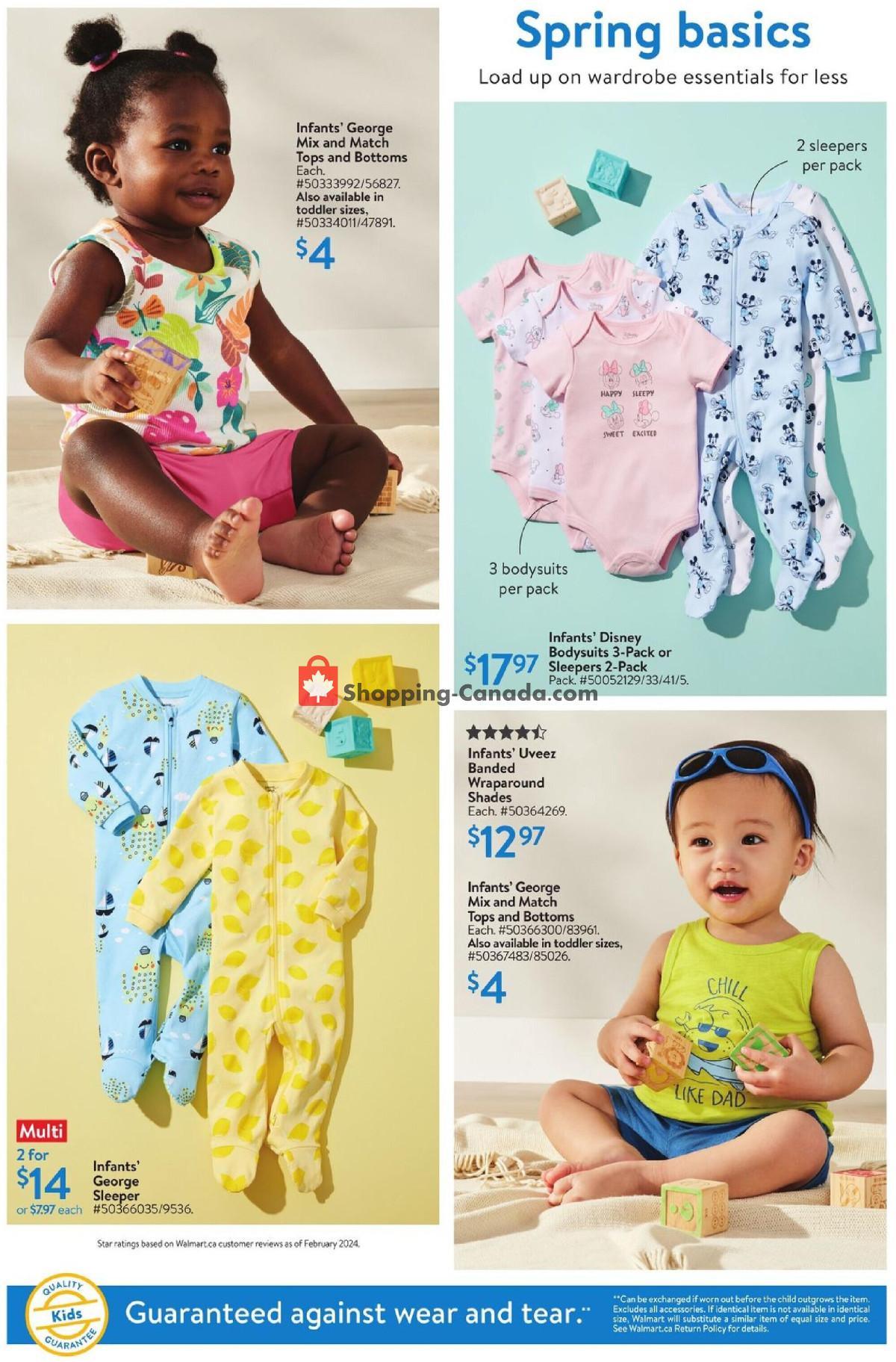 Walmart flyer from Thursday April 18, 2024 to Wednesday May 1, 2024 - page 4