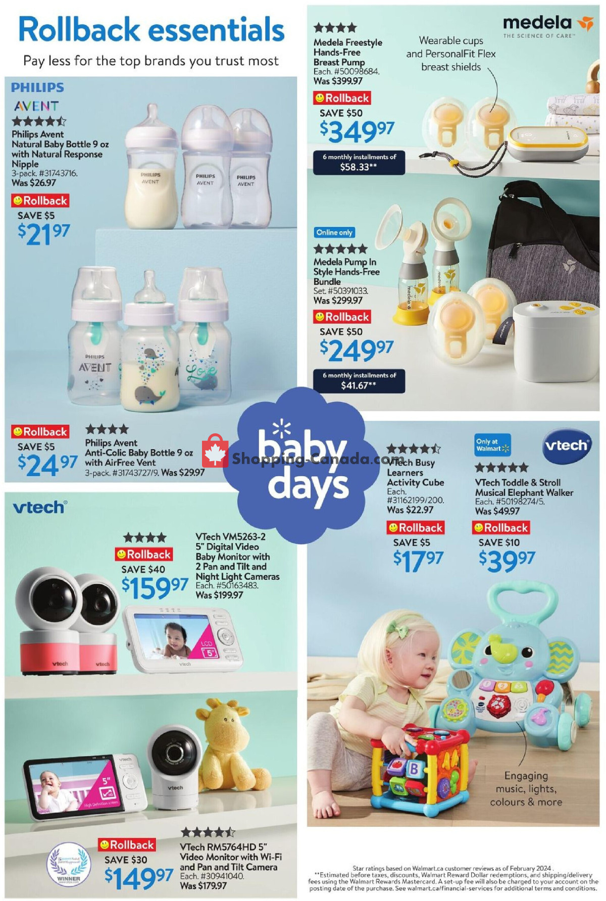 Walmart flyer from Thursday April 18, 2024 to Wednesday May 1, 2024 - page 6