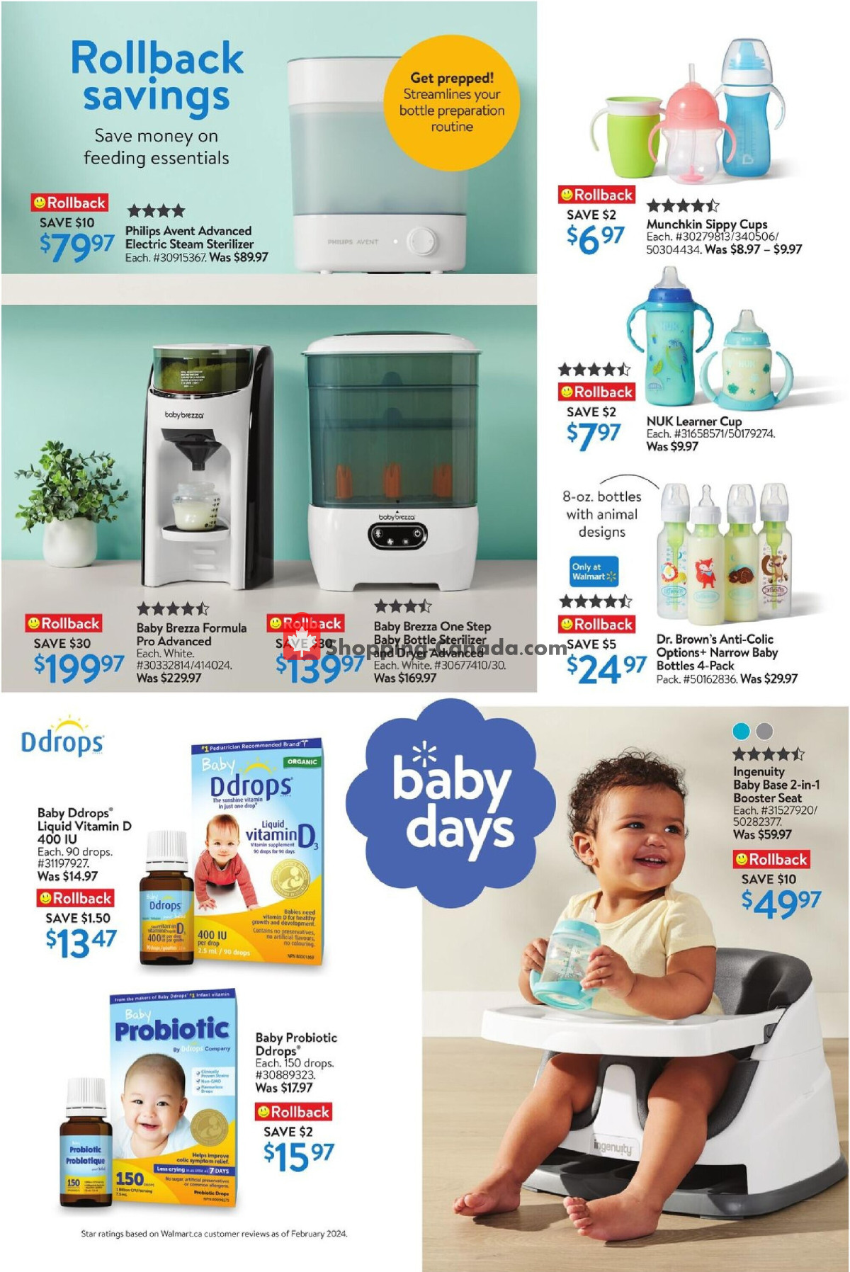 Walmart flyer from Thursday April 18, 2024 to Wednesday May 1, 2024 - page 8