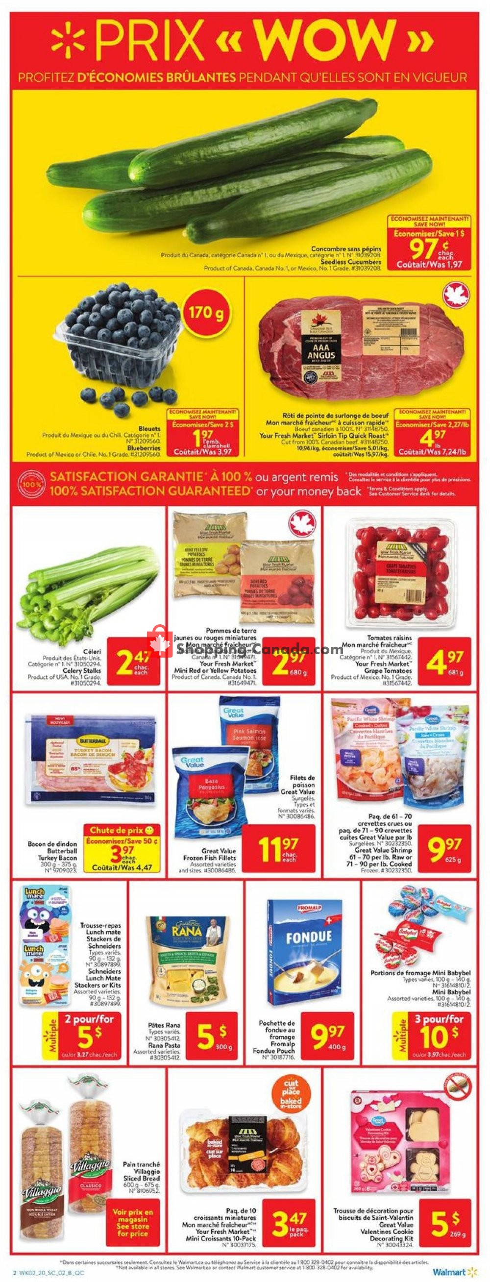 Walmart flyer from Thursday February 6, 2020 to Wednesday February 12, 2020 - page 2