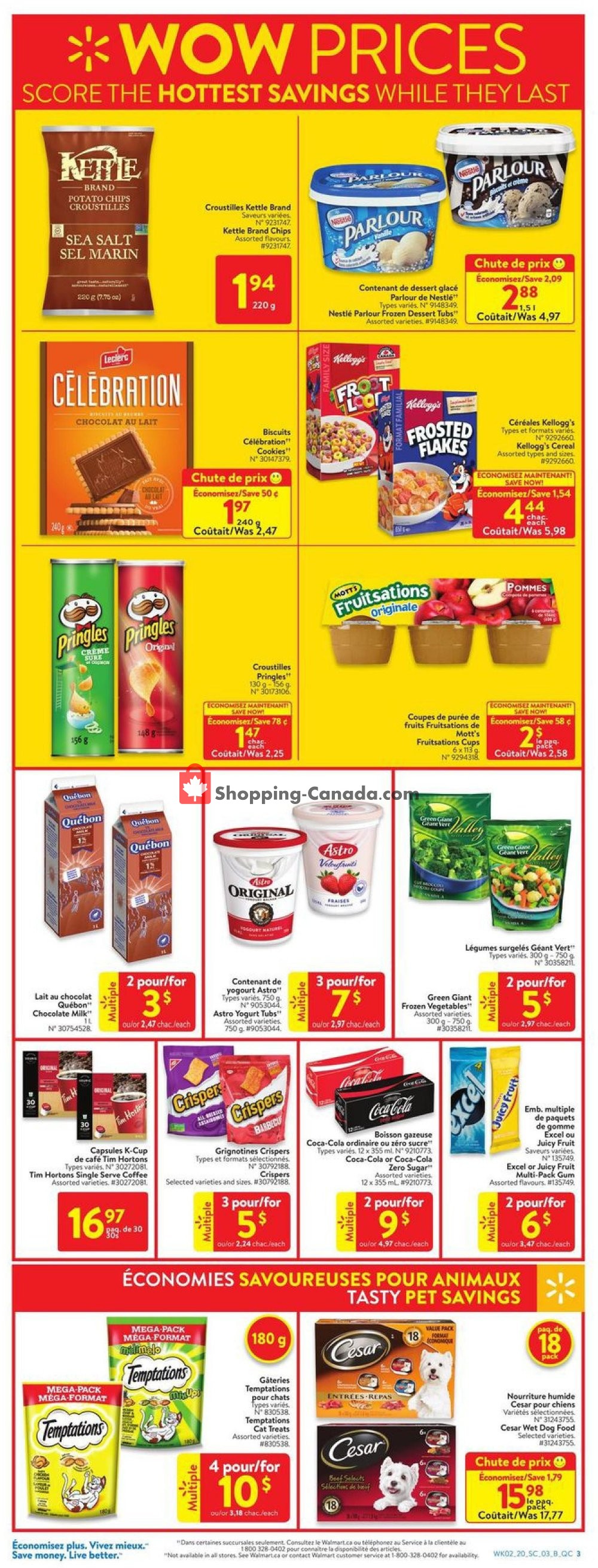 Walmart flyer from Thursday February 6, 2020 to Wednesday February 12, 2020 - page 3