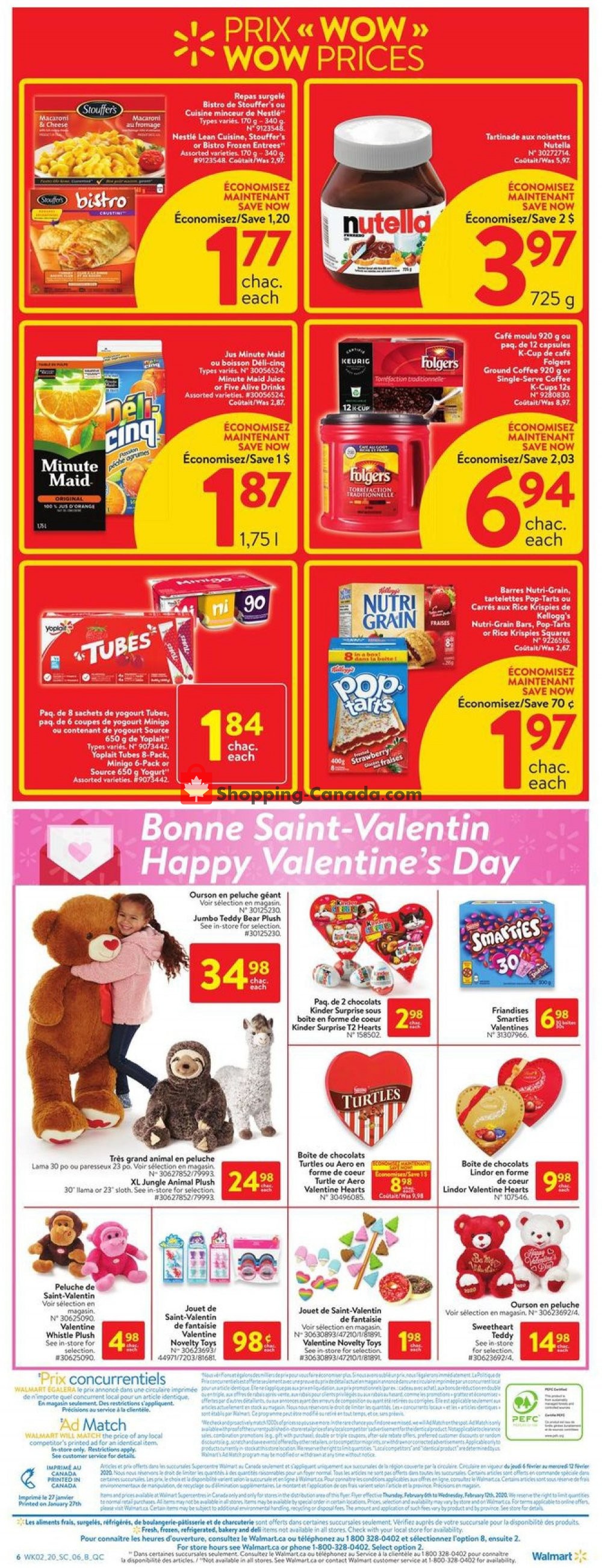 Walmart flyer from Thursday February 6, 2020 to Wednesday February 12, 2020 - page 4