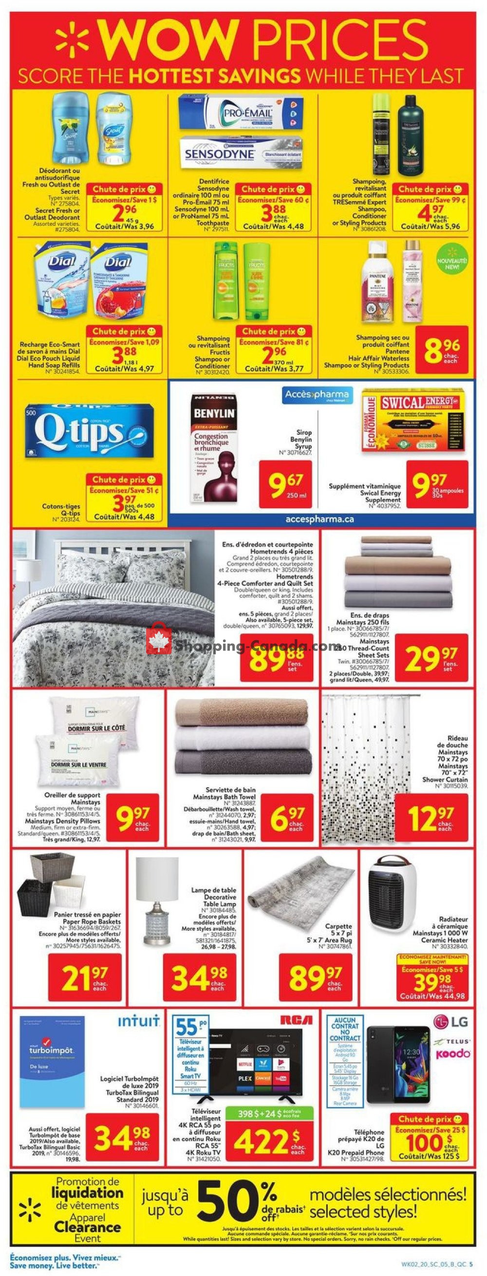 Walmart flyer from Thursday February 6, 2020 to Wednesday February 12, 2020 - page 7