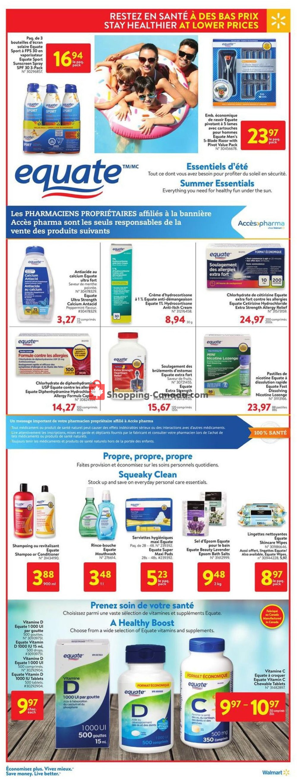 Walmart flyer from Thursday July 2, 2020 to Wednesday July 8, 2020 - page 10