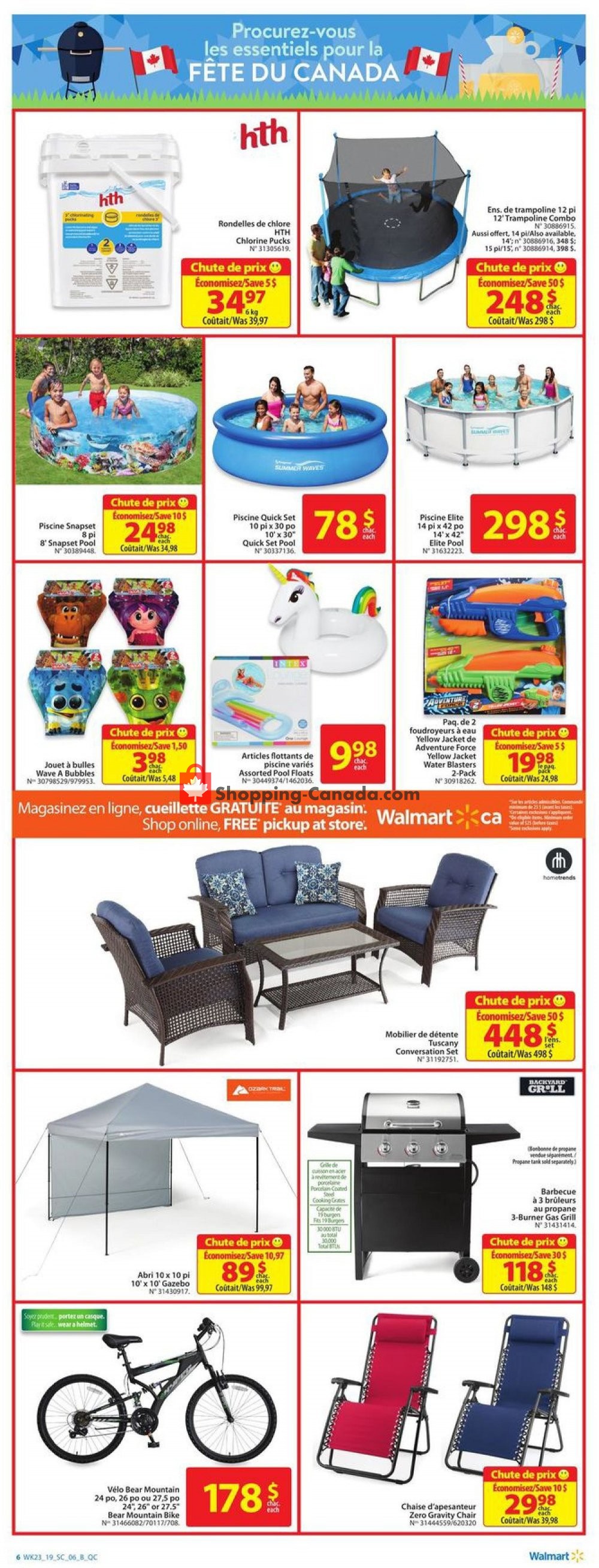 Walmart flyer from Thursday June 27, 2019 to Wednesday July 3, 2019 - page 10