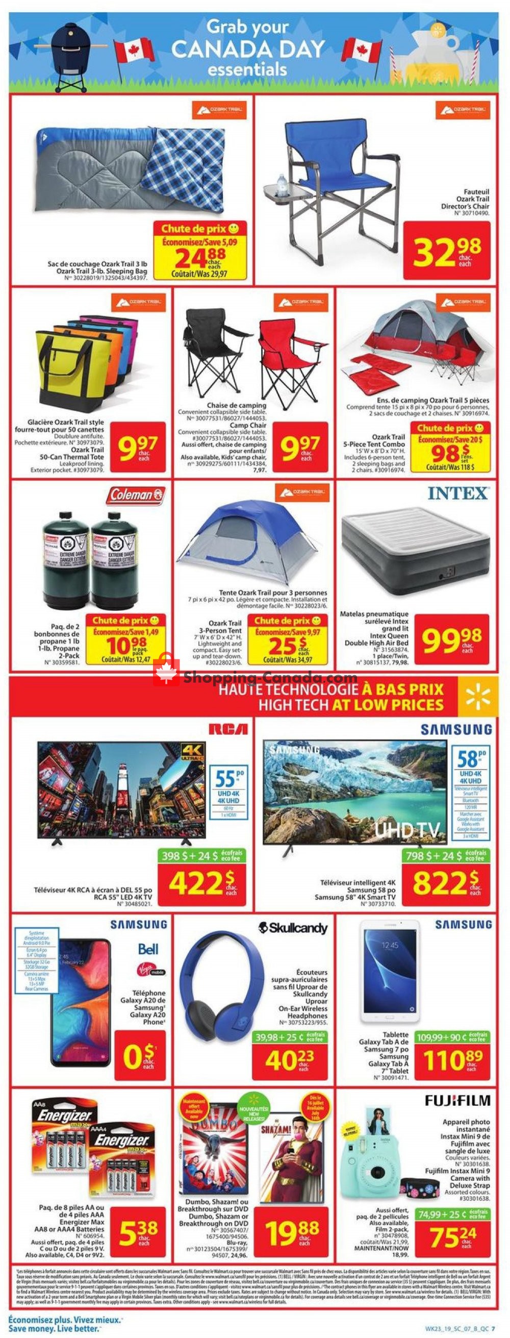 Walmart flyer from Thursday June 27, 2019 to Wednesday July 3, 2019 - page 11