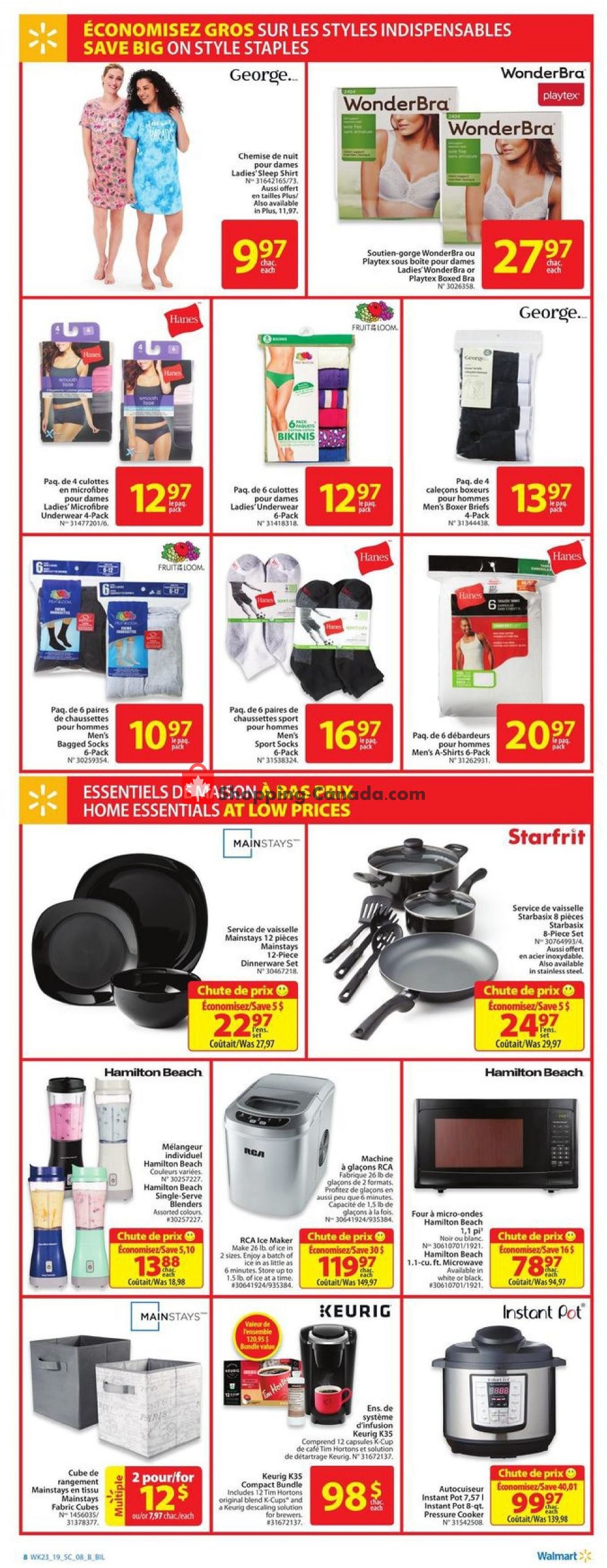 Walmart flyer from Thursday June 27, 2019 to Wednesday July 3, 2019 - page 14