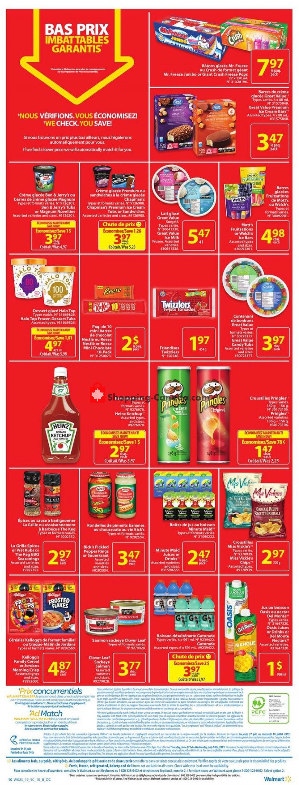 Walmart flyer from Thursday June 27, 2019 to Wednesday July 3, 2019 - page 17