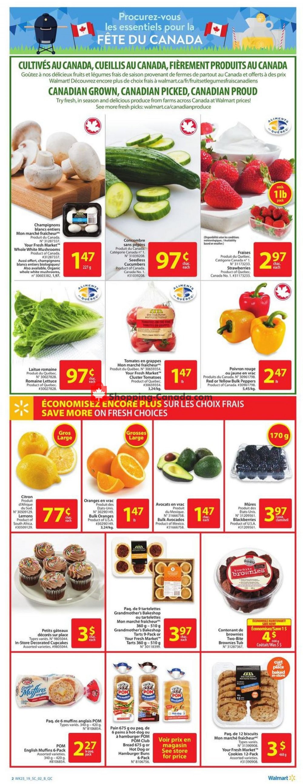 Walmart flyer from Thursday June 27, 2019 to Wednesday July 3, 2019 - page 2