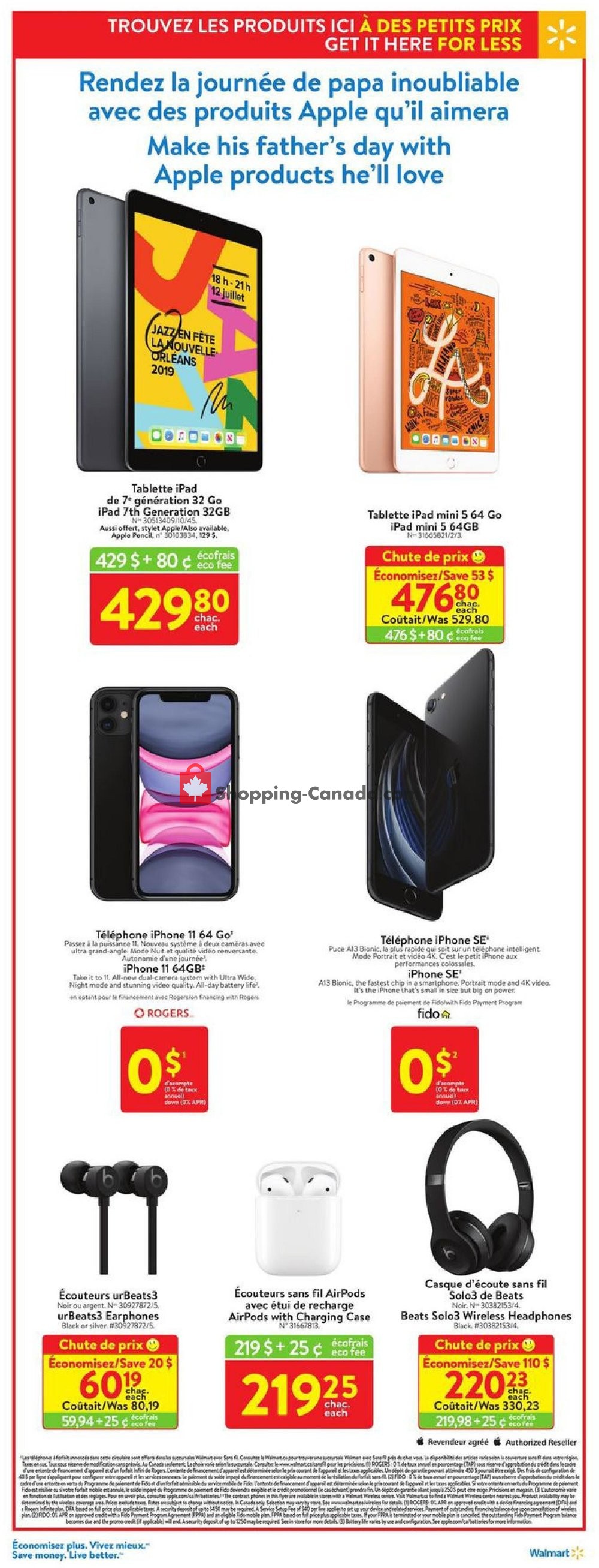 Walmart flyer from Thursday June 4, 2020 to Wednesday June 10, 2020 - page 7