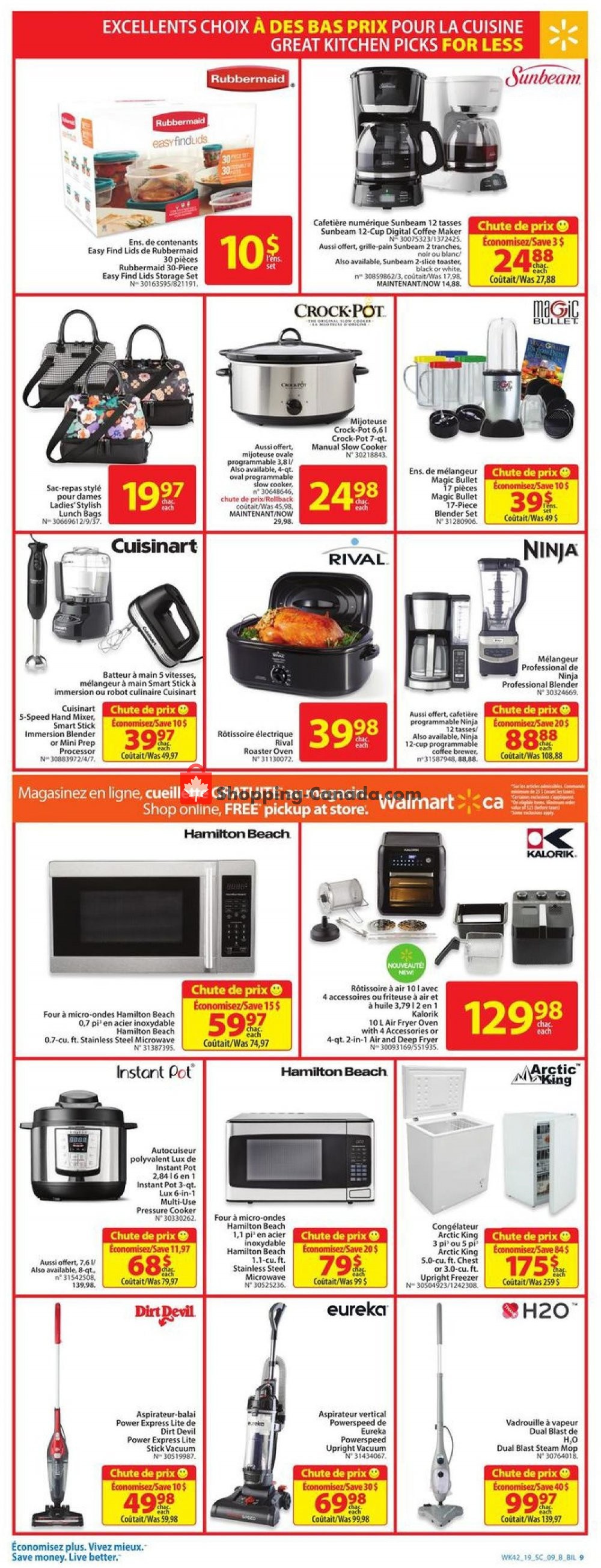 Walmart flyer from Thursday November 7, 2019 to Wednesday November 13, 2019 - page 14