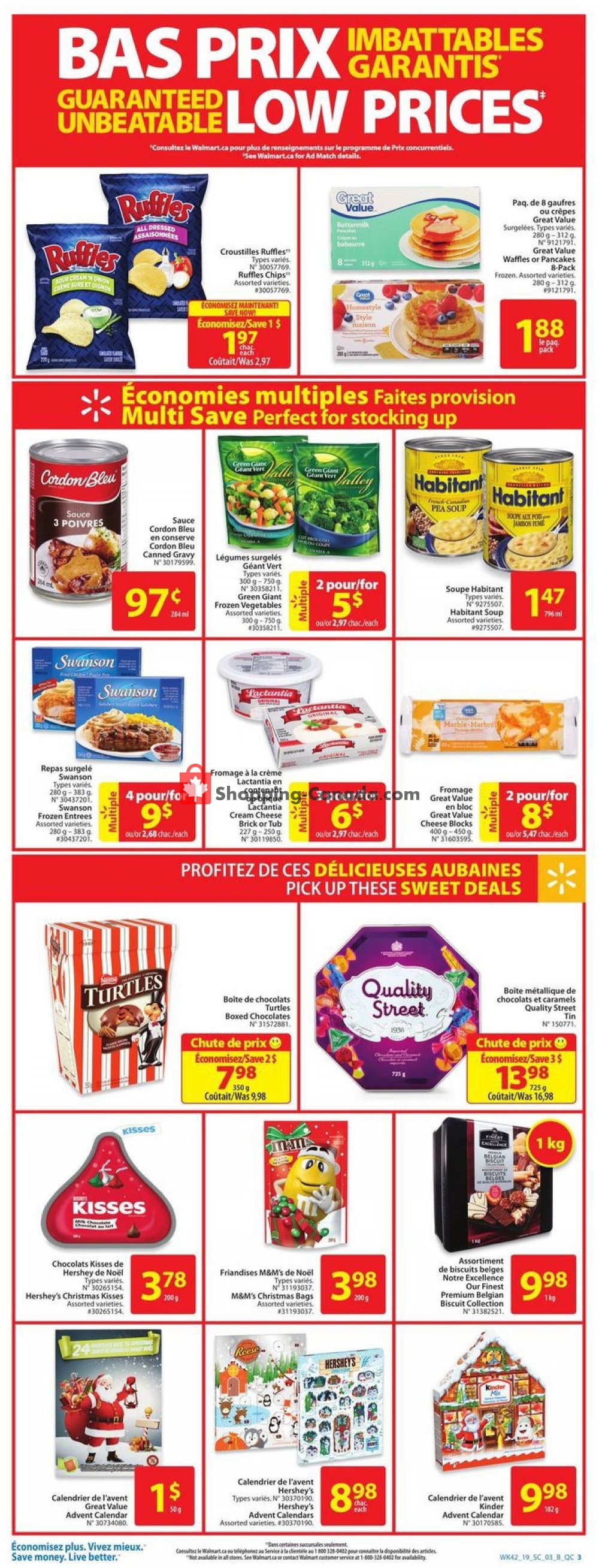Walmart flyer from Thursday November 7, 2019 to Wednesday November 13, 2019 - page 3