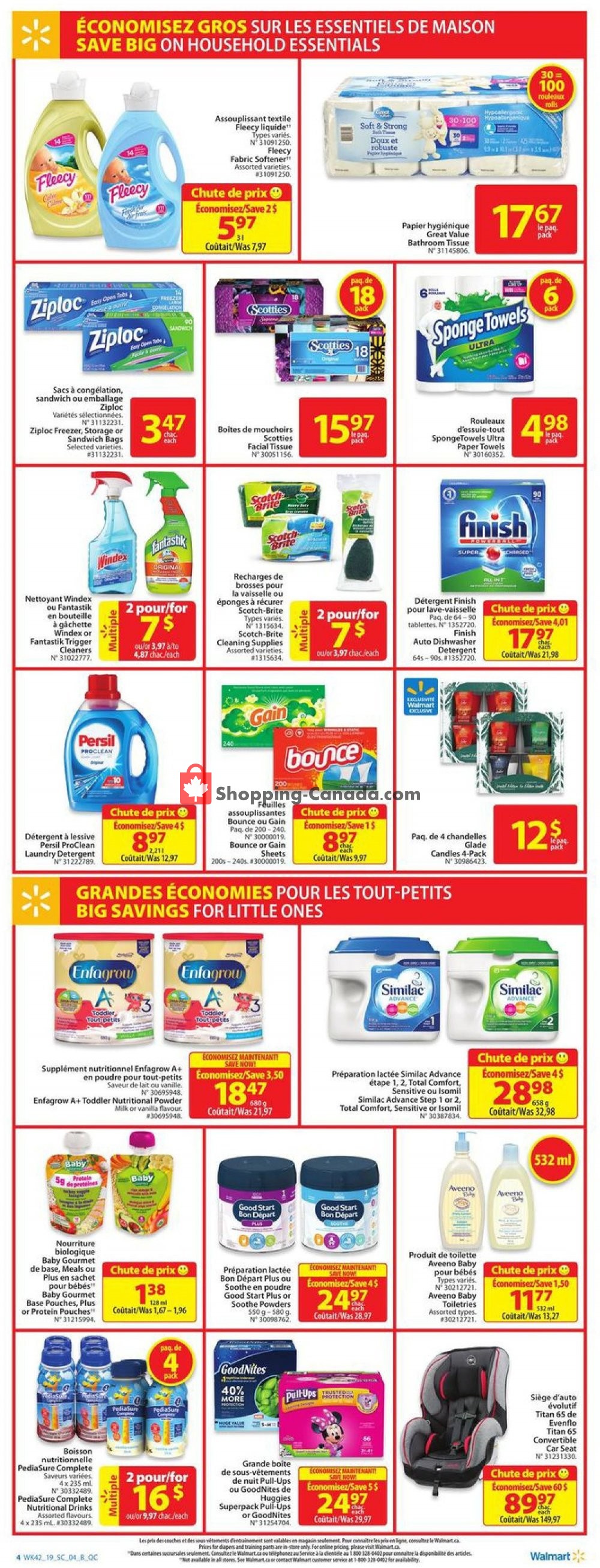 Walmart flyer from Thursday November 7, 2019 to Wednesday November 13, 2019 - page 8