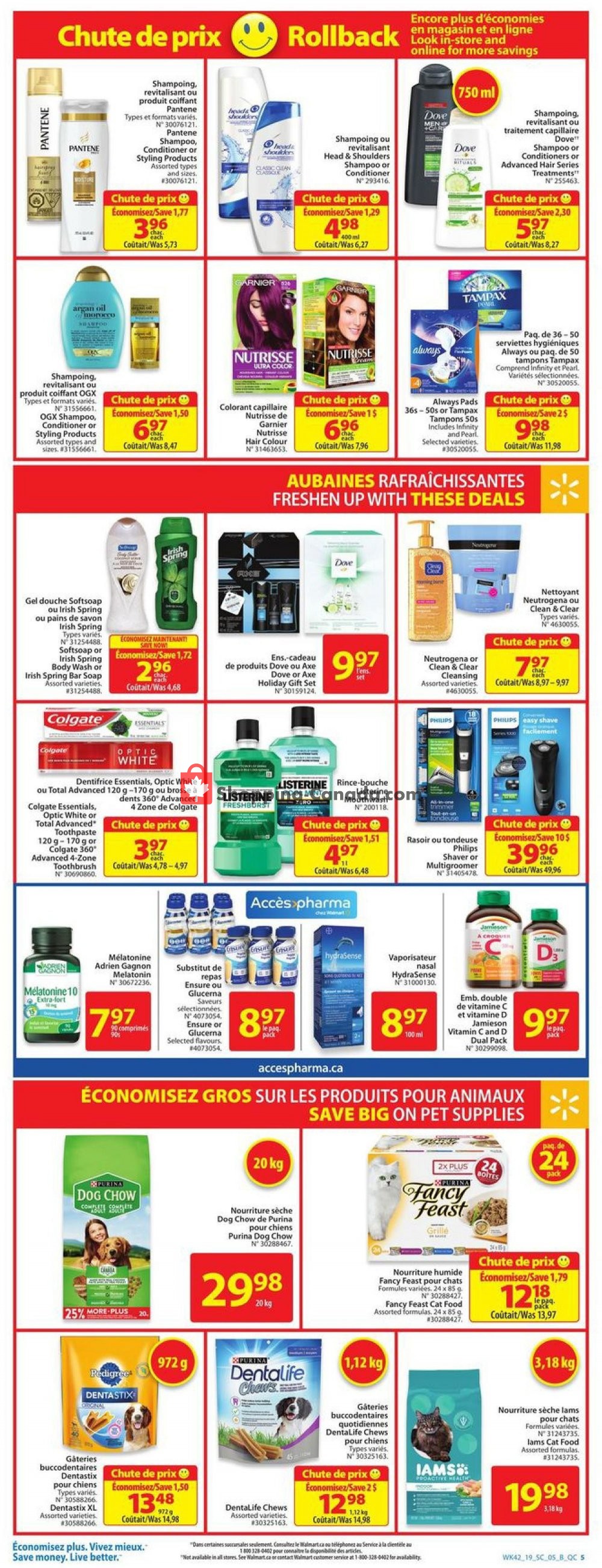 Walmart flyer from Thursday November 7, 2019 to Wednesday November 13, 2019 - page 9