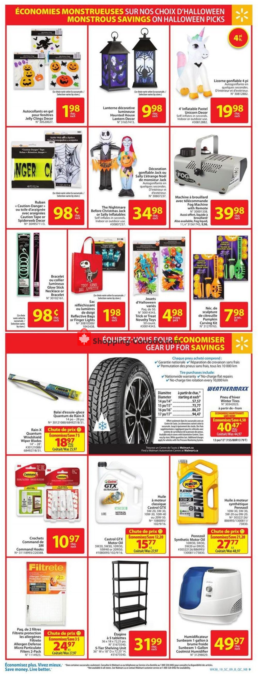 Walmart flyer from Thursday October 10, 2019 to Wednesday October 16, 2019 - page 13