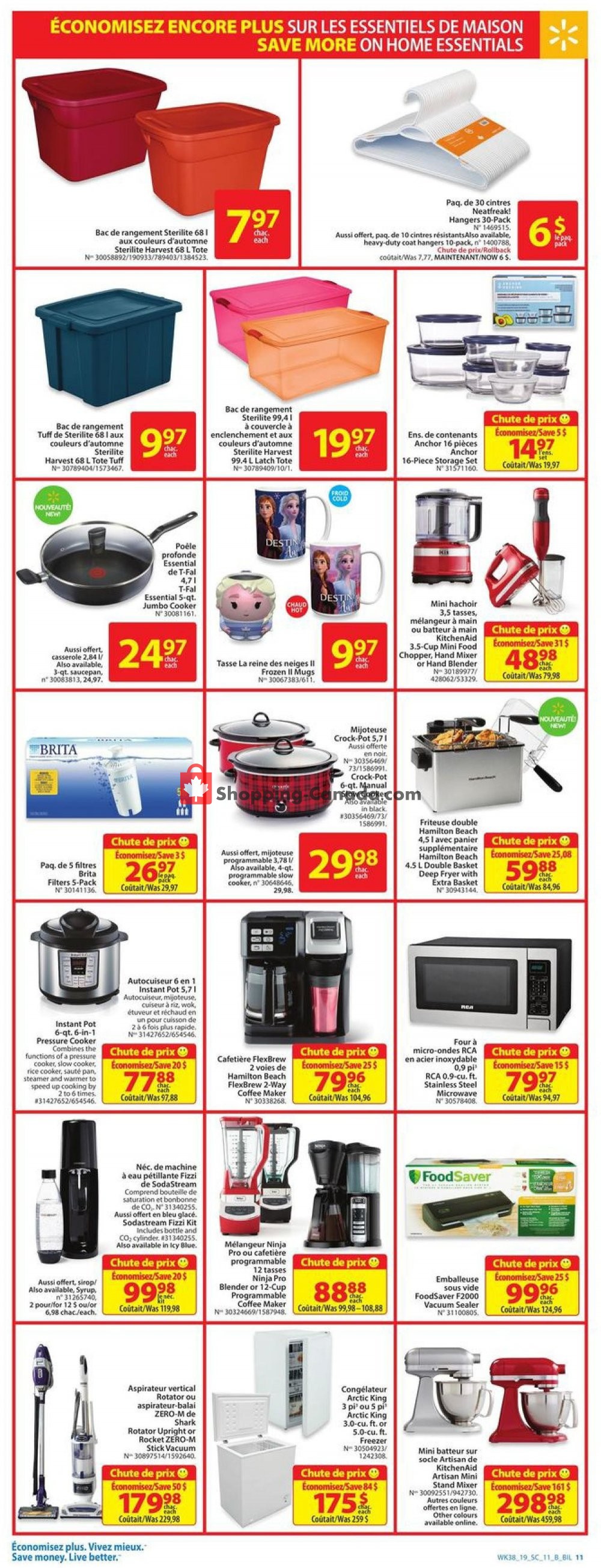 Walmart flyer from Thursday October 10, 2019 to Wednesday October 16, 2019 - page 15