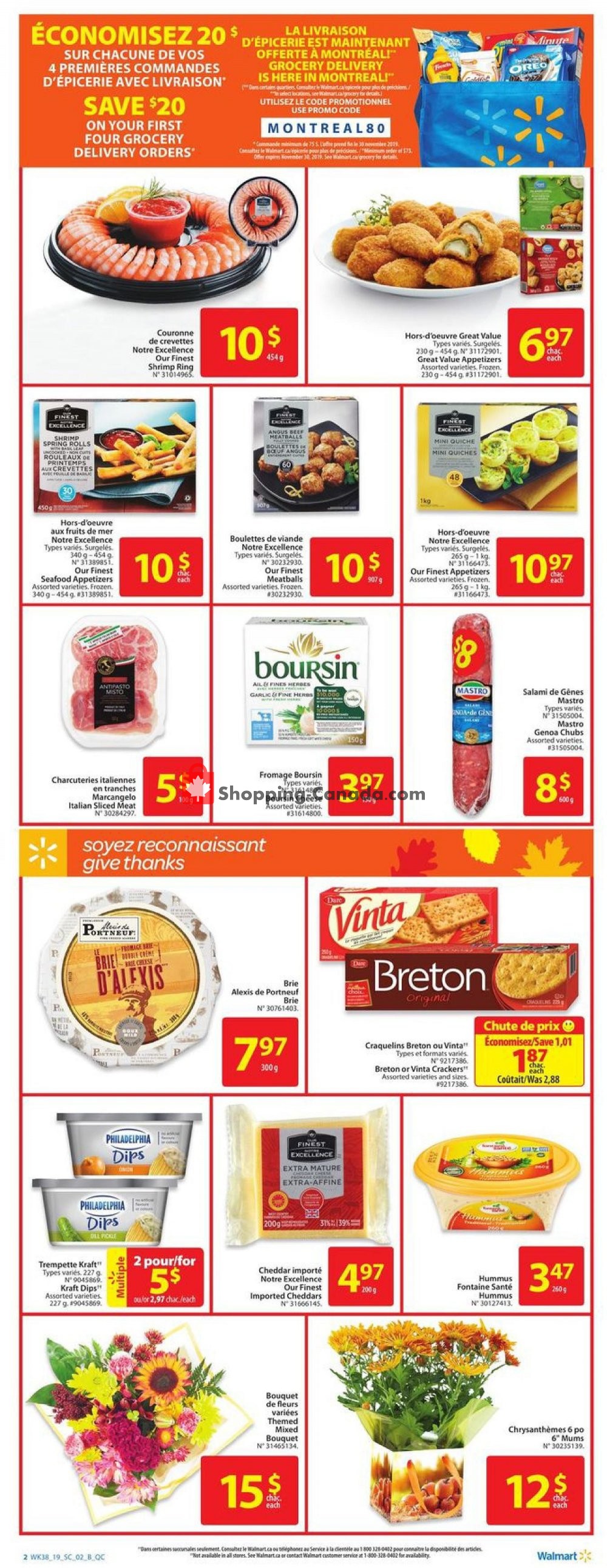 Walmart flyer from Thursday October 10, 2019 to Wednesday October 16, 2019 - page 2