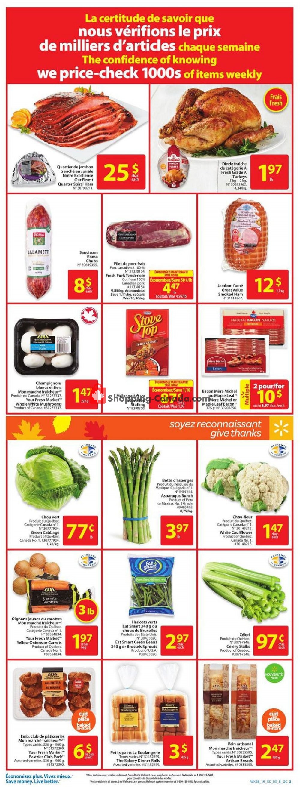 Walmart flyer from Thursday October 10, 2019 to Wednesday October 16, 2019 - page 3