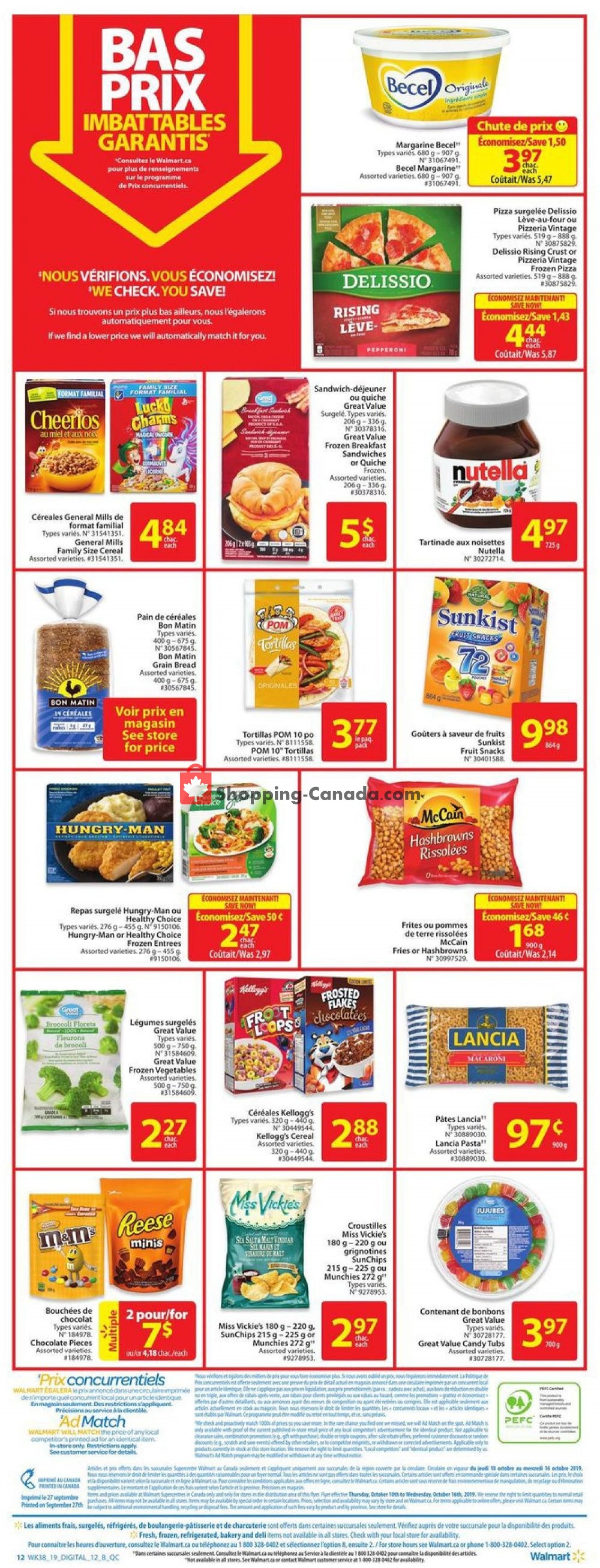 Walmart flyer from Thursday October 10, 2019 to Wednesday October 16, 2019 - page 5