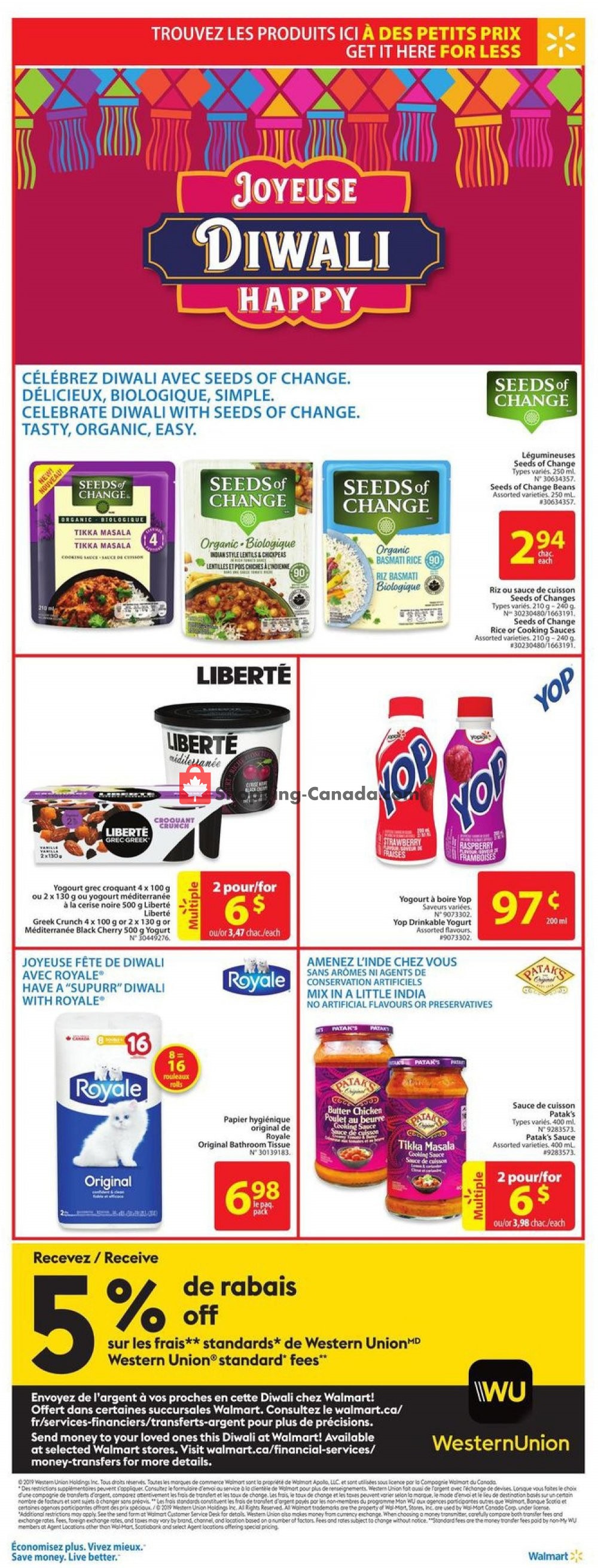 Walmart flyer from Thursday October 10, 2019 to Wednesday October 16, 2019 - page 8
