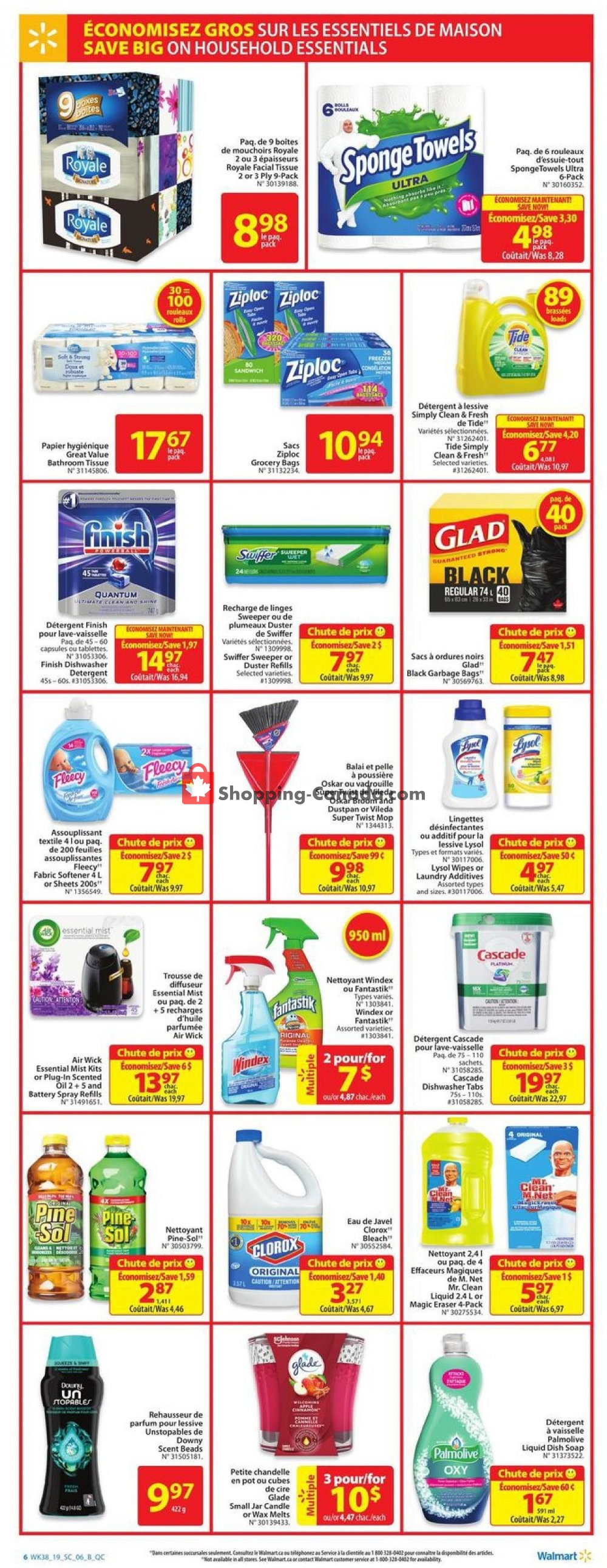 Walmart flyer from Thursday October 10, 2019 to Wednesday October 16, 2019 - page 9