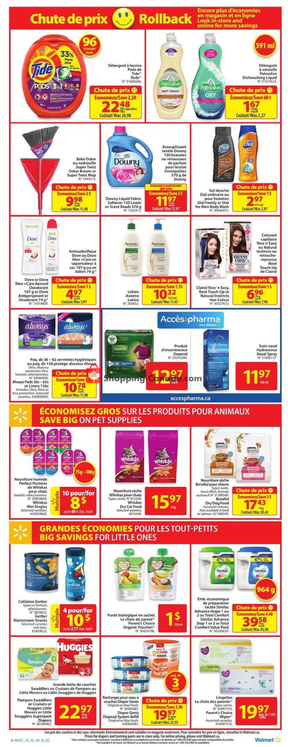 Walmart flyer from Thursday October 3, 2019 to Wednesday October 9, 2019 - page 5
