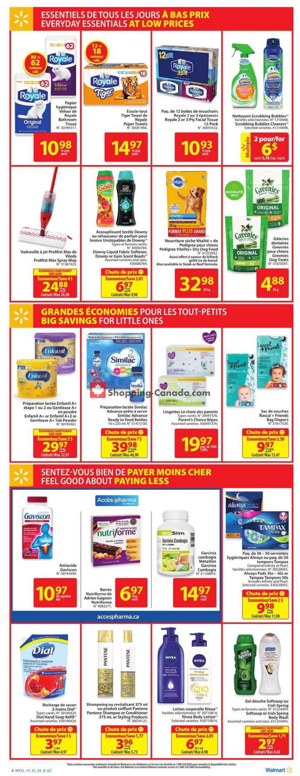 Walmart flyer from Thursday September 5, 2019 to Wednesday September 11, 2019 - page 10