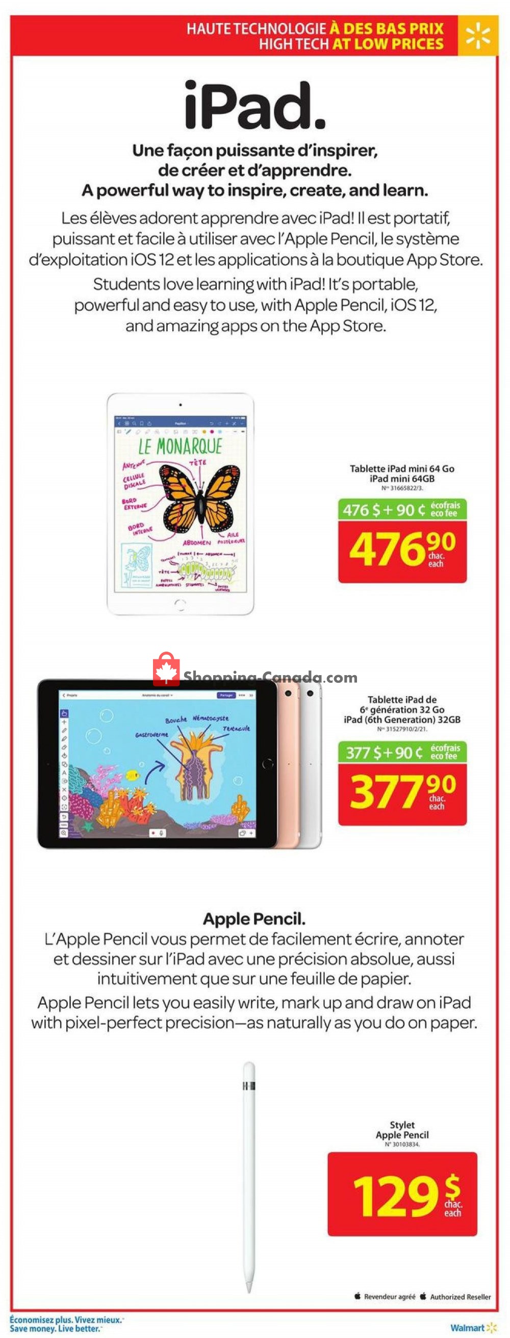 Walmart flyer from Thursday September 5, 2019 to Wednesday September 11, 2019 - page 12