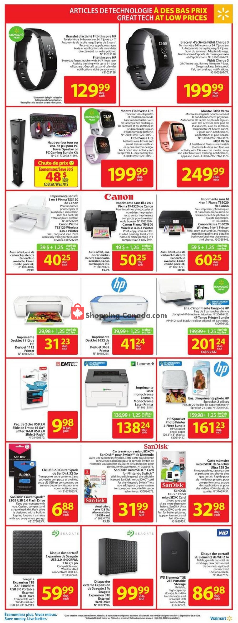 Walmart flyer from Thursday September 5, 2019 to Wednesday September 11, 2019 - page 14