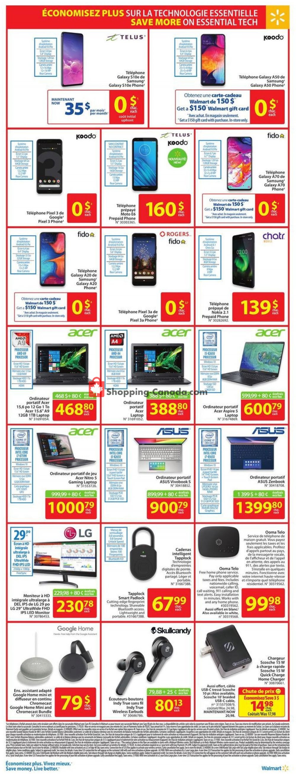 Walmart flyer from Thursday September 5, 2019 to Wednesday September 11, 2019 - page 15