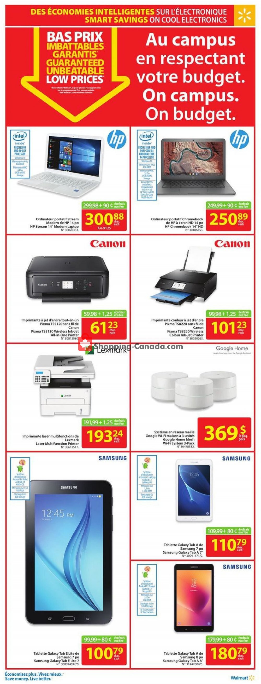 Walmart flyer from Thursday September 5, 2019 to Wednesday September 11, 2019 - page 16