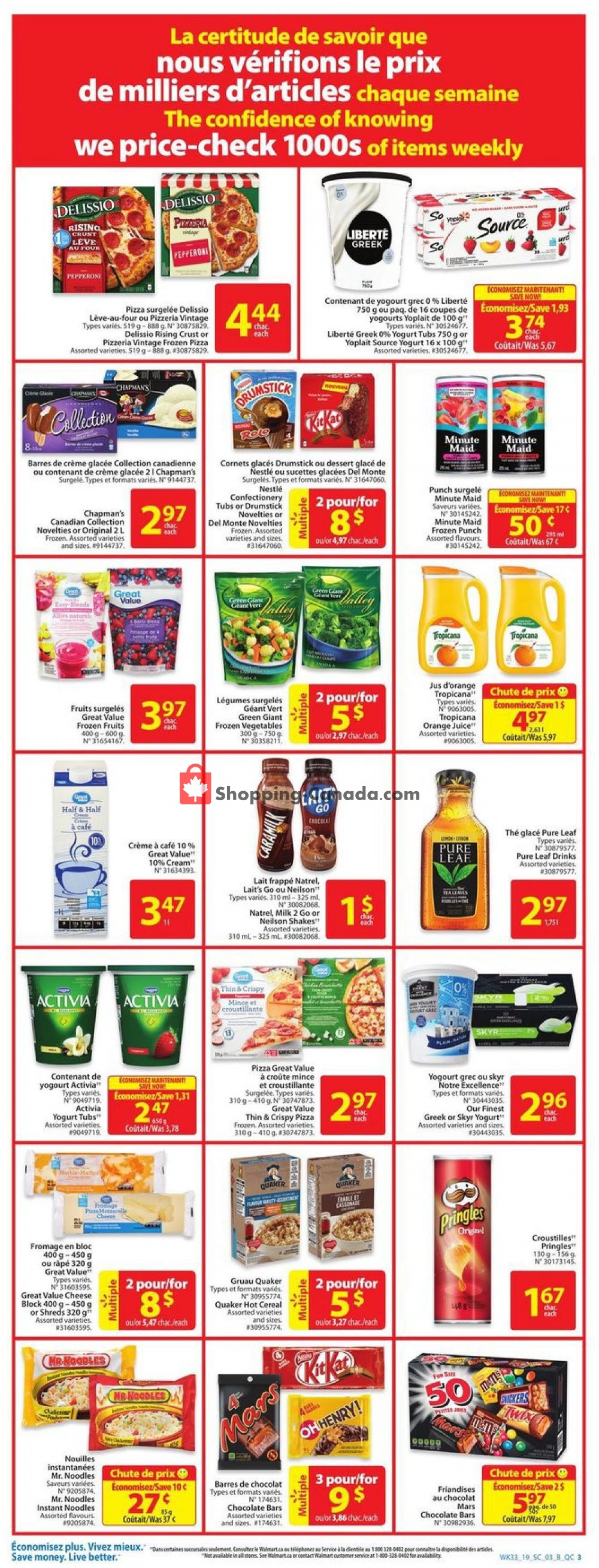 Walmart flyer from Thursday September 5, 2019 to Wednesday September 11, 2019 - page 4