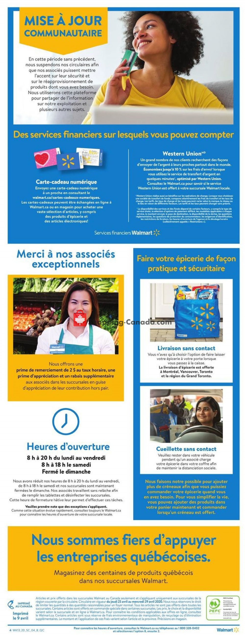 Walmart flyer from Thursday April 23, 2020 to Wednesday April 29, 2020 - page 5