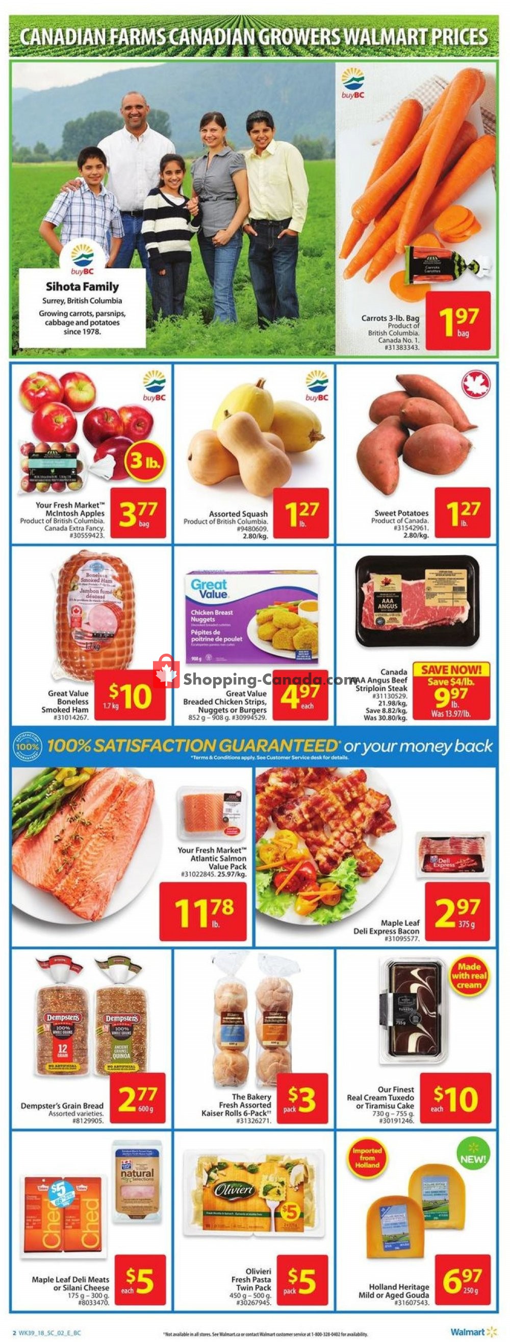 Walmart flyer from Thursday October 18, 2018 to Wednesday October 24, 2018 - page 2