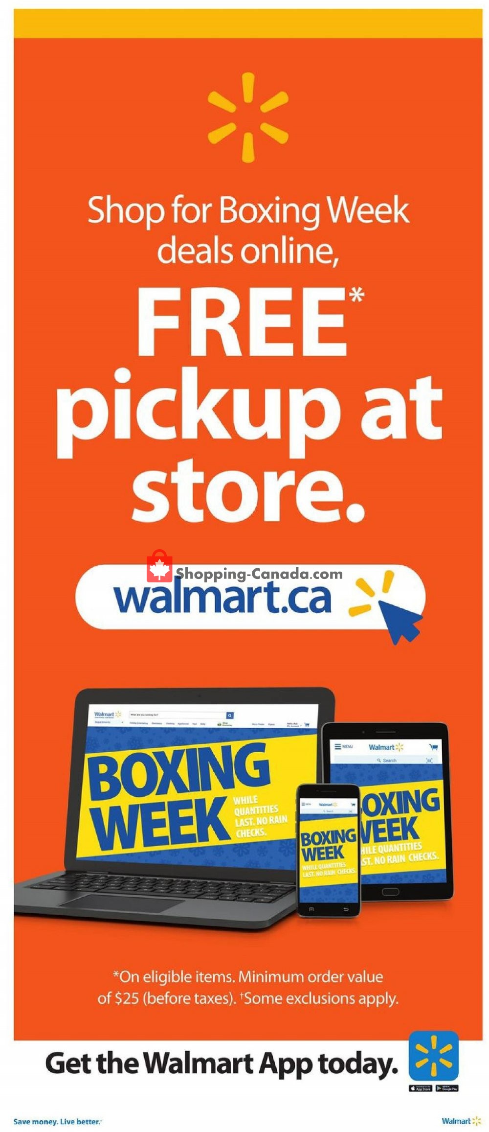 Walmart flyer from Wednesday December 26, 2018 to Wednesday January 2, 2019 - page 6