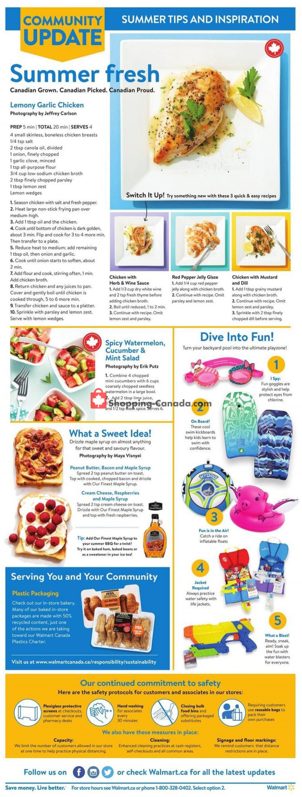 Walmart Canada, flyer (Canada Day Sale Atlantic) June 25 July 1
