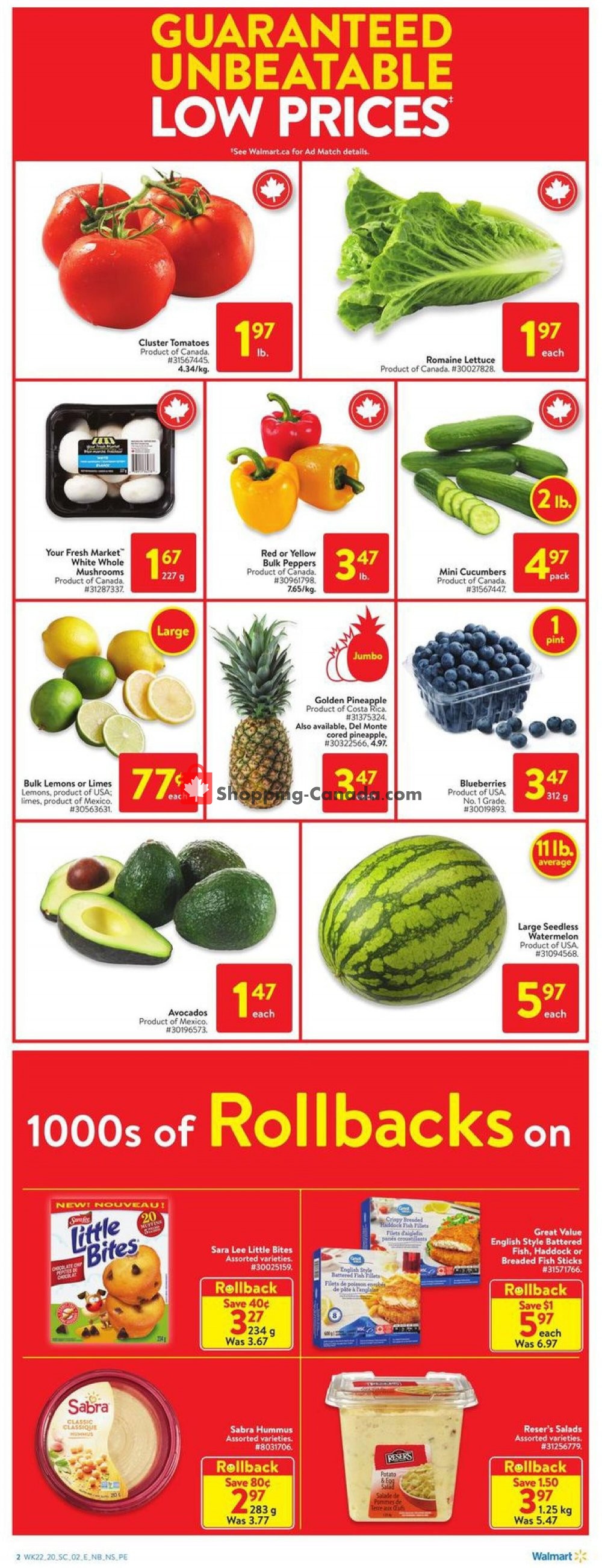 Walmart Canada, flyer (Canada Day Sale Atlantic) June 25 July 1