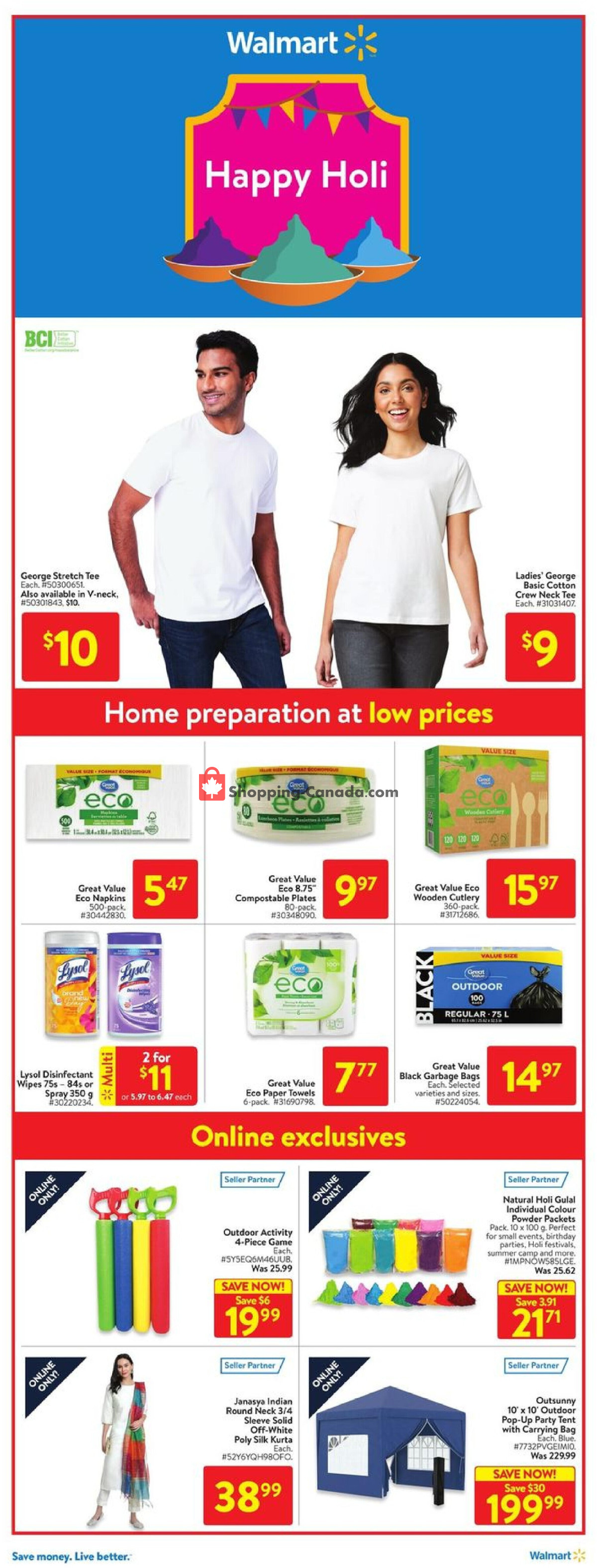 Walmart flyer from Thursday March 14, 2024 to Wednesday March 20, 2024 - page 11