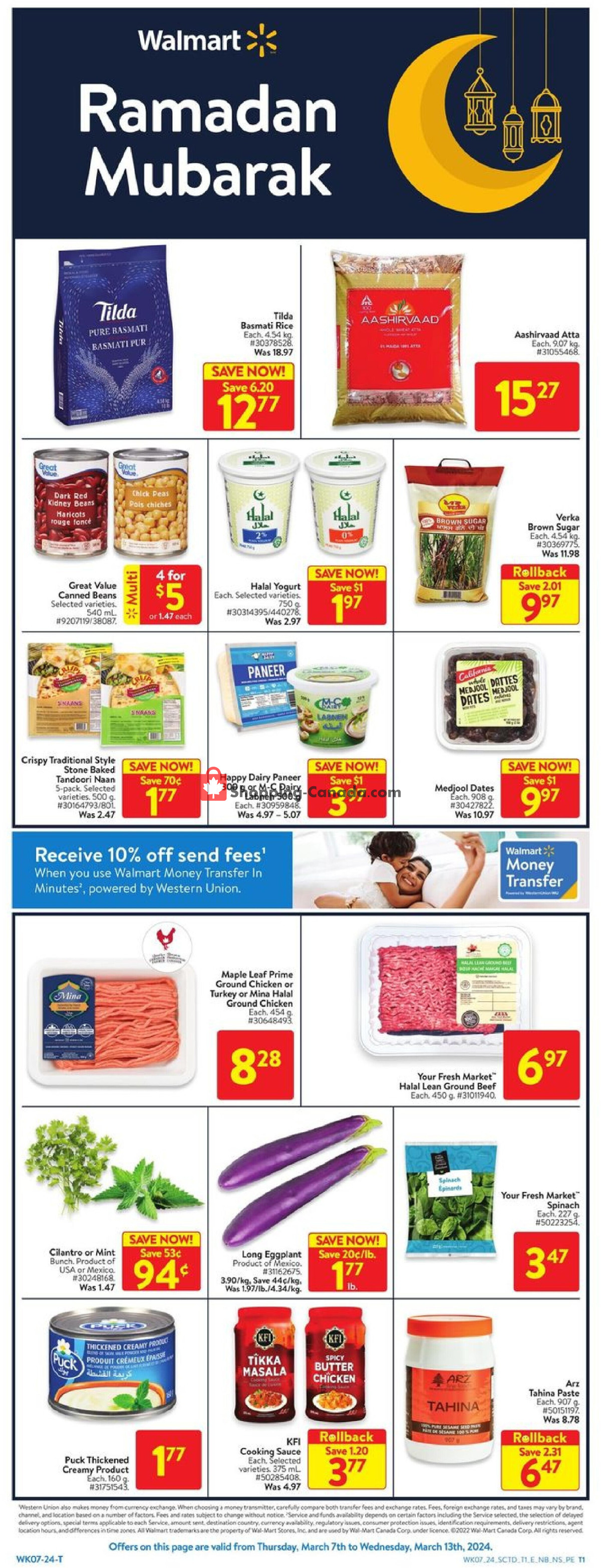 Walmart flyer from Thursday March 14, 2024 to Wednesday March 20, 2024 - page 14