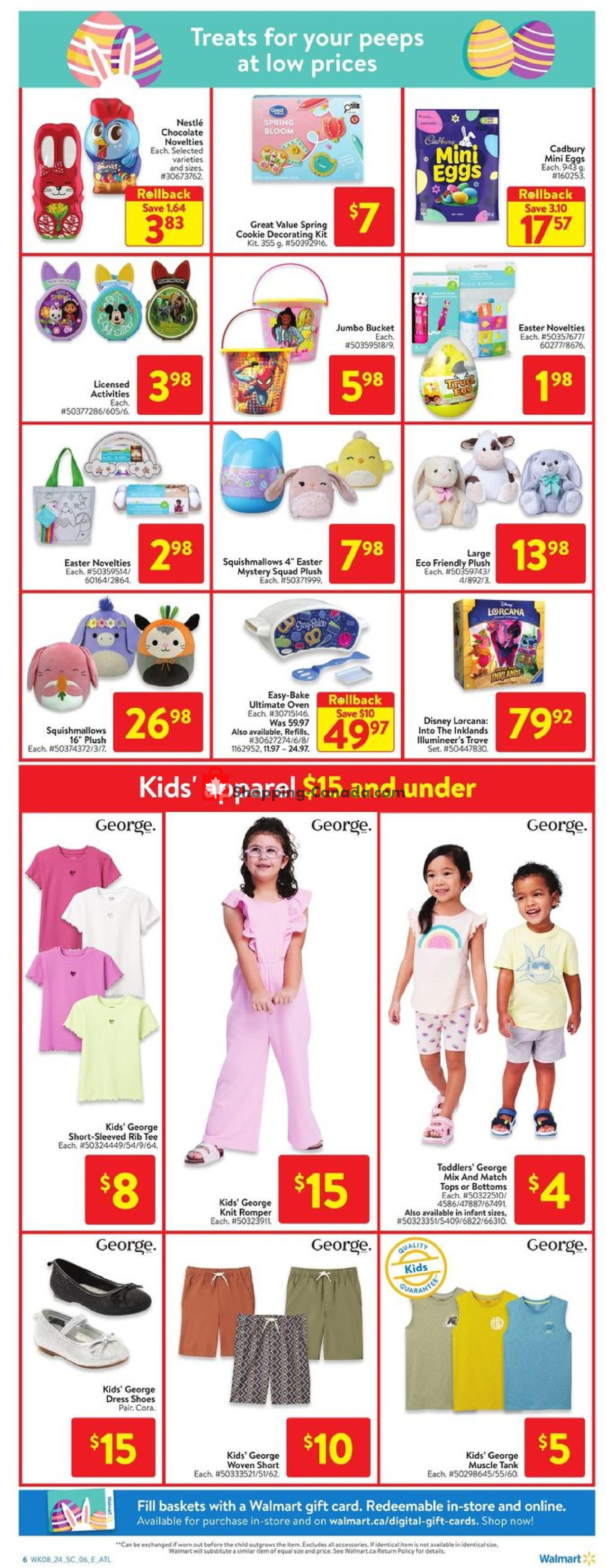 Walmart flyer from Thursday March 14, 2024 to Wednesday March 20, 2024 - page 17