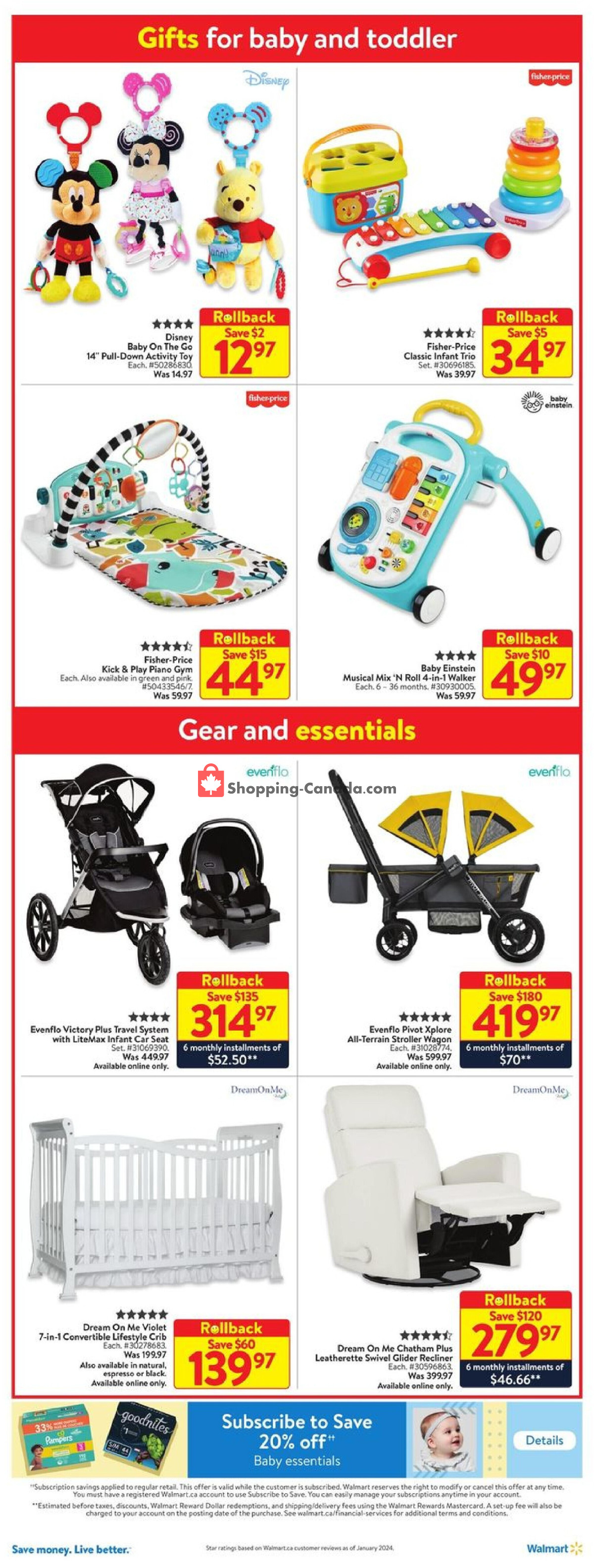 Walmart flyer from Thursday March 14, 2024 to Wednesday March 20, 2024 - page 21