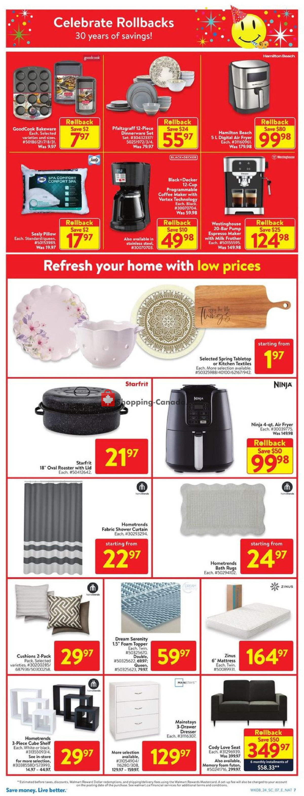Walmart flyer from Thursday March 14, 2024 to Wednesday March 20, 2024 - page 24
