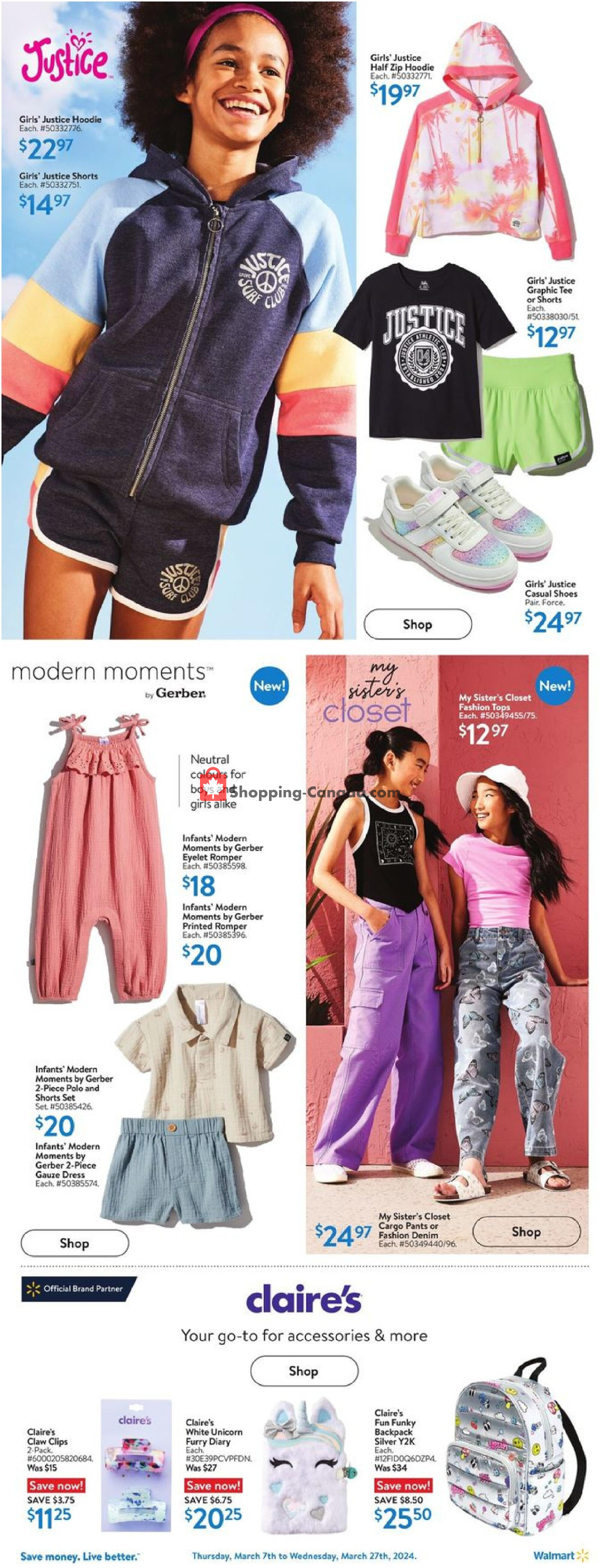 Walmart flyer from Thursday March 14, 2024 to Wednesday March 20, 2024 - page 30
