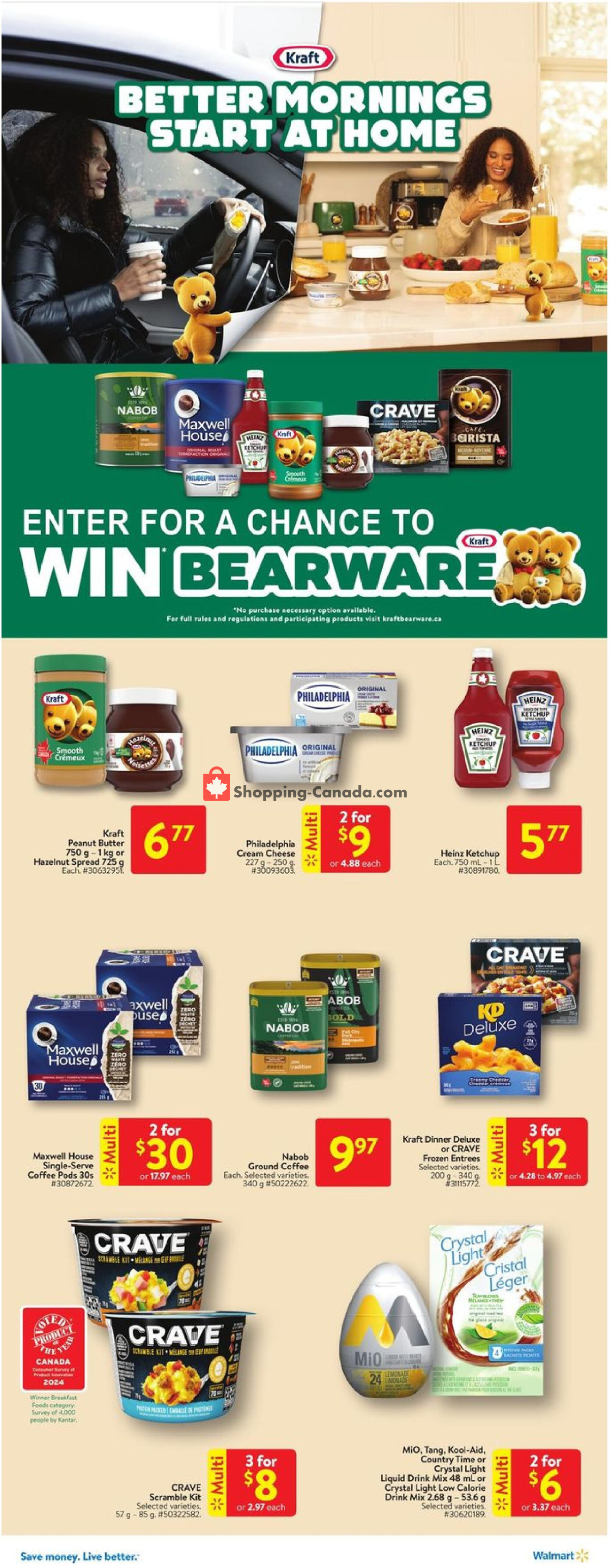 Walmart flyer from Thursday March 14, 2024 to Wednesday March 20, 2024 - page 33