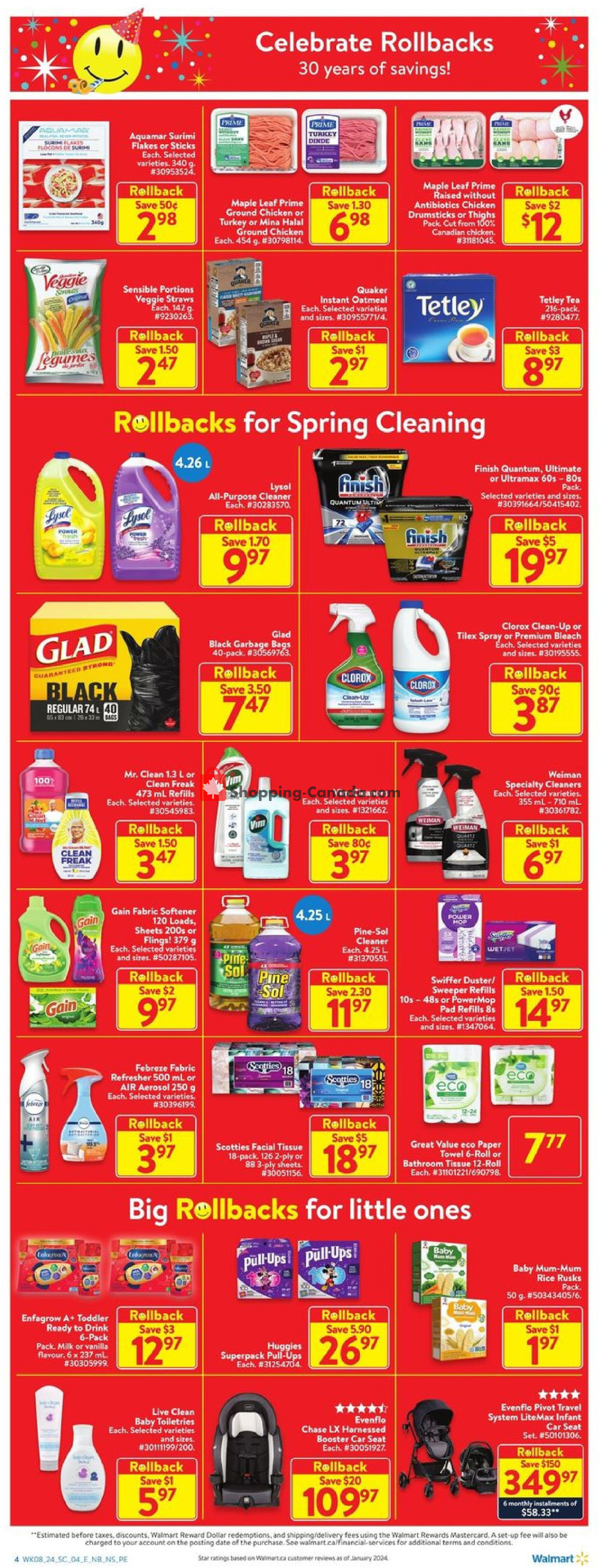 Walmart flyer from Thursday March 14, 2024 to Wednesday March 20, 2024 - page 8
