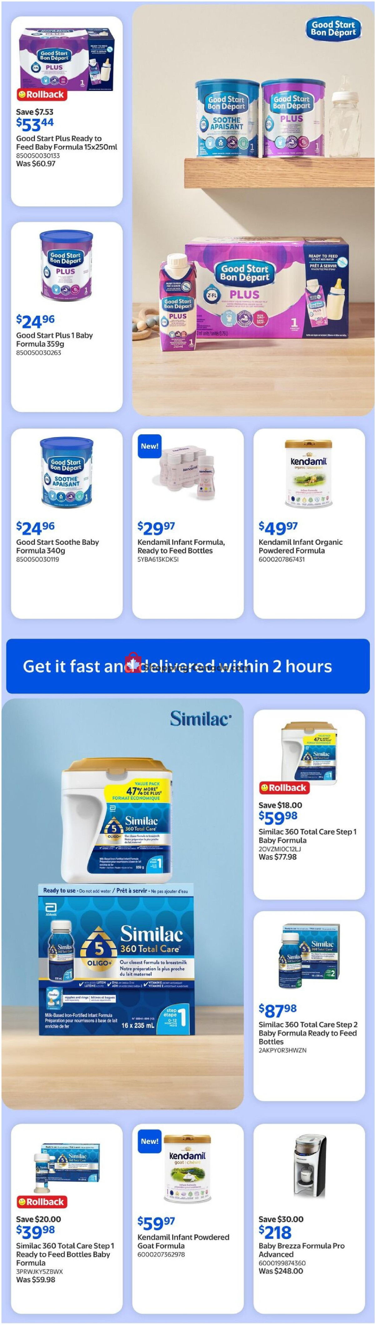 Walmart flyer from Thursday April 16, 2026 to Wednesday April 22, 2026 - page 9