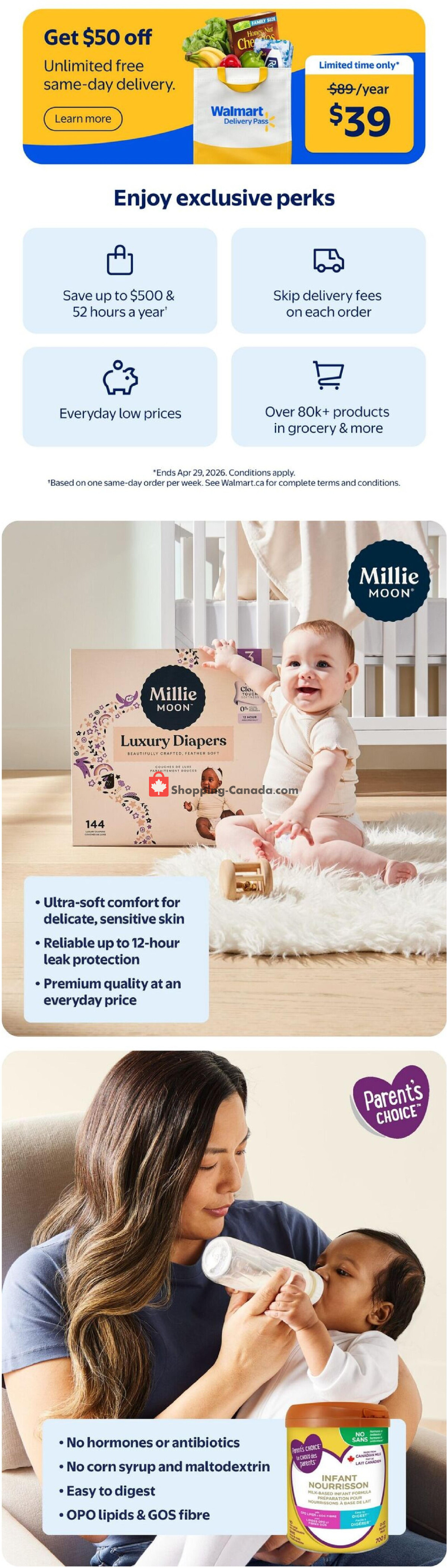 Walmart flyer from Thursday April 16, 2026 to Wednesday May 13, 2026 - page 16